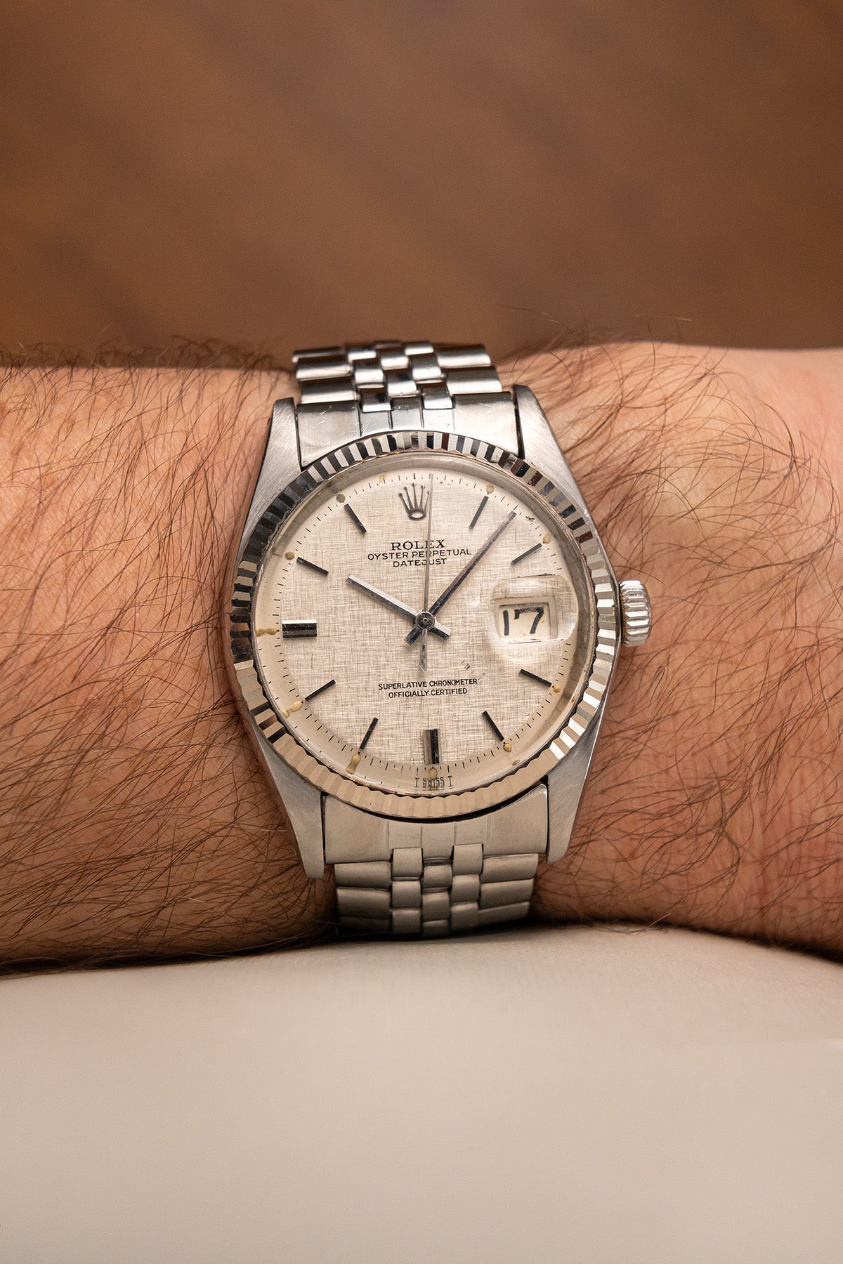 Rolex Datejust 1601 "Linen Dial"