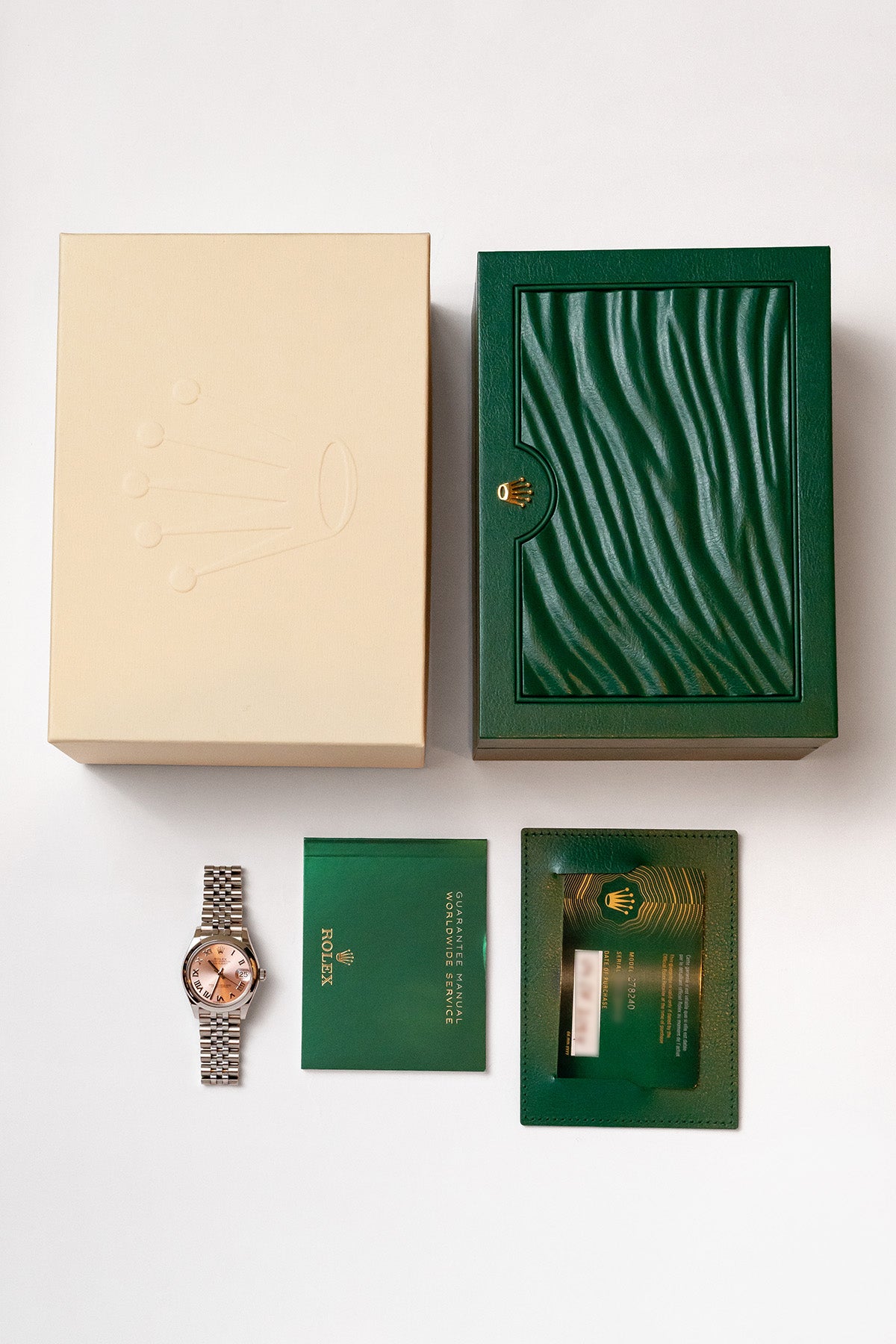 Datejust 278240 31mm "Pink Dial"