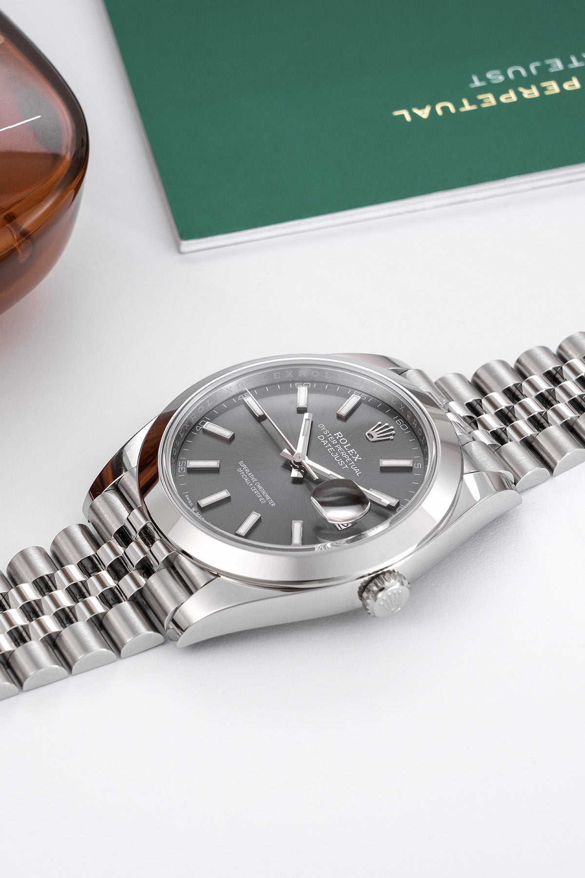 Rolex Datejust 126300 "Rhodium Dial"