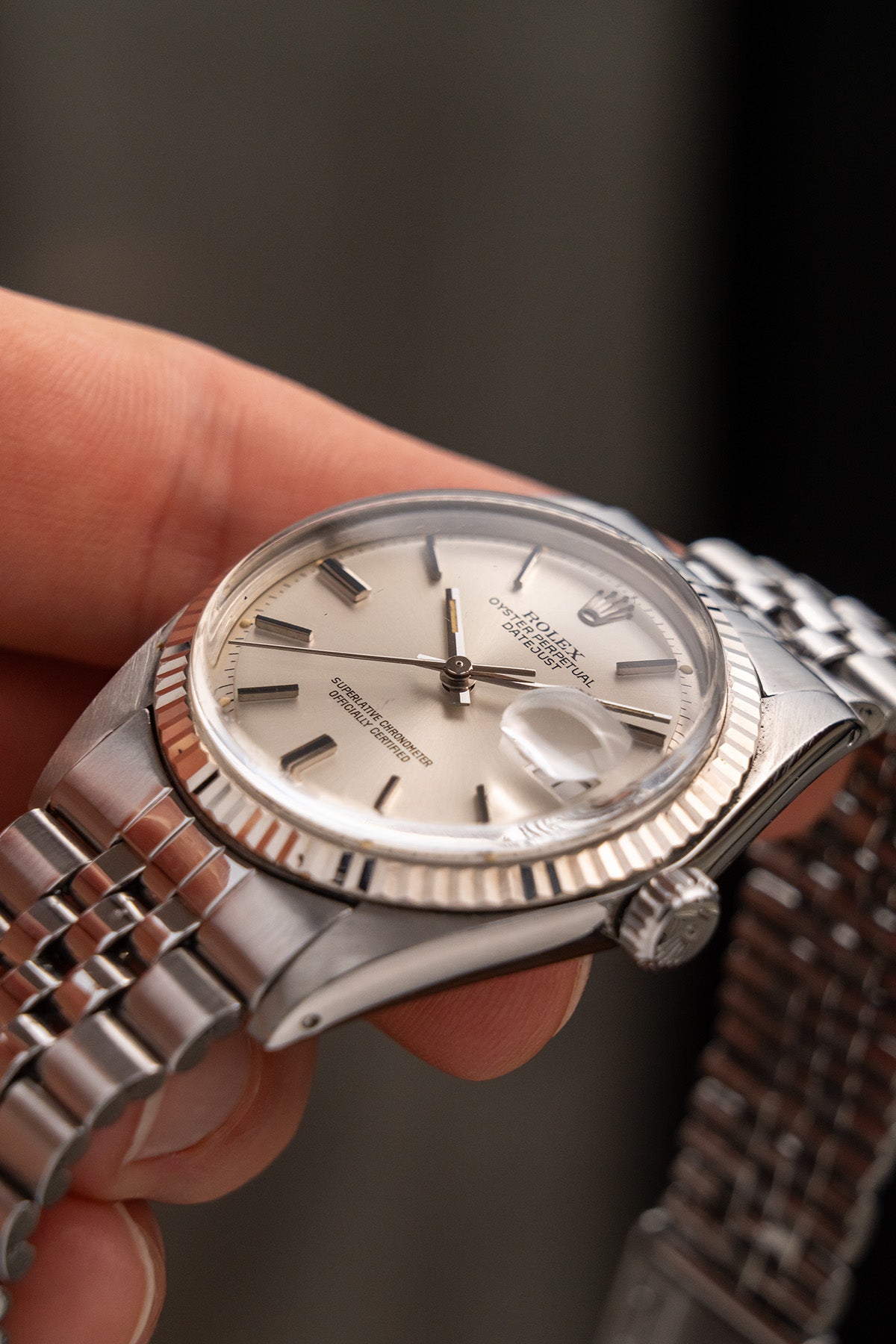 Rolex Datejust 1601 "Silver Dial"