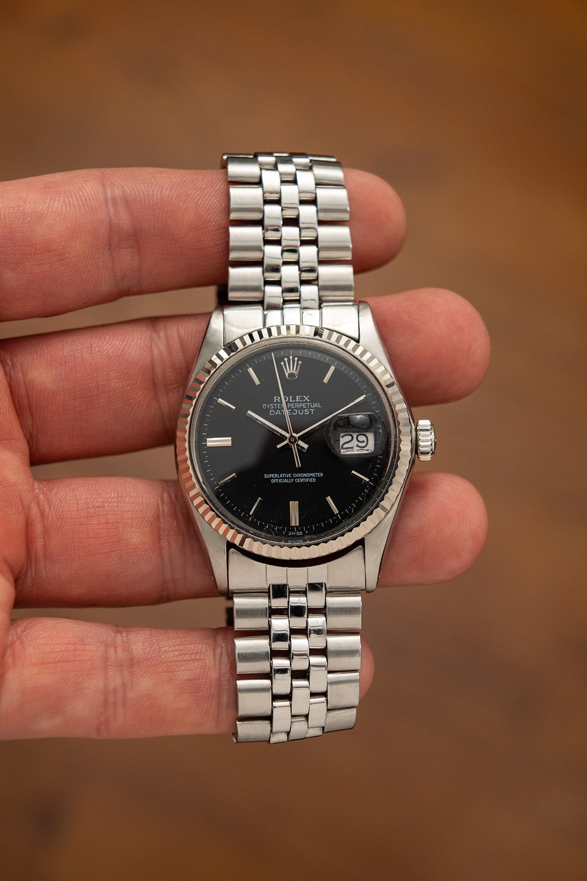 Rolex Datejust 1601 "Black Dial"