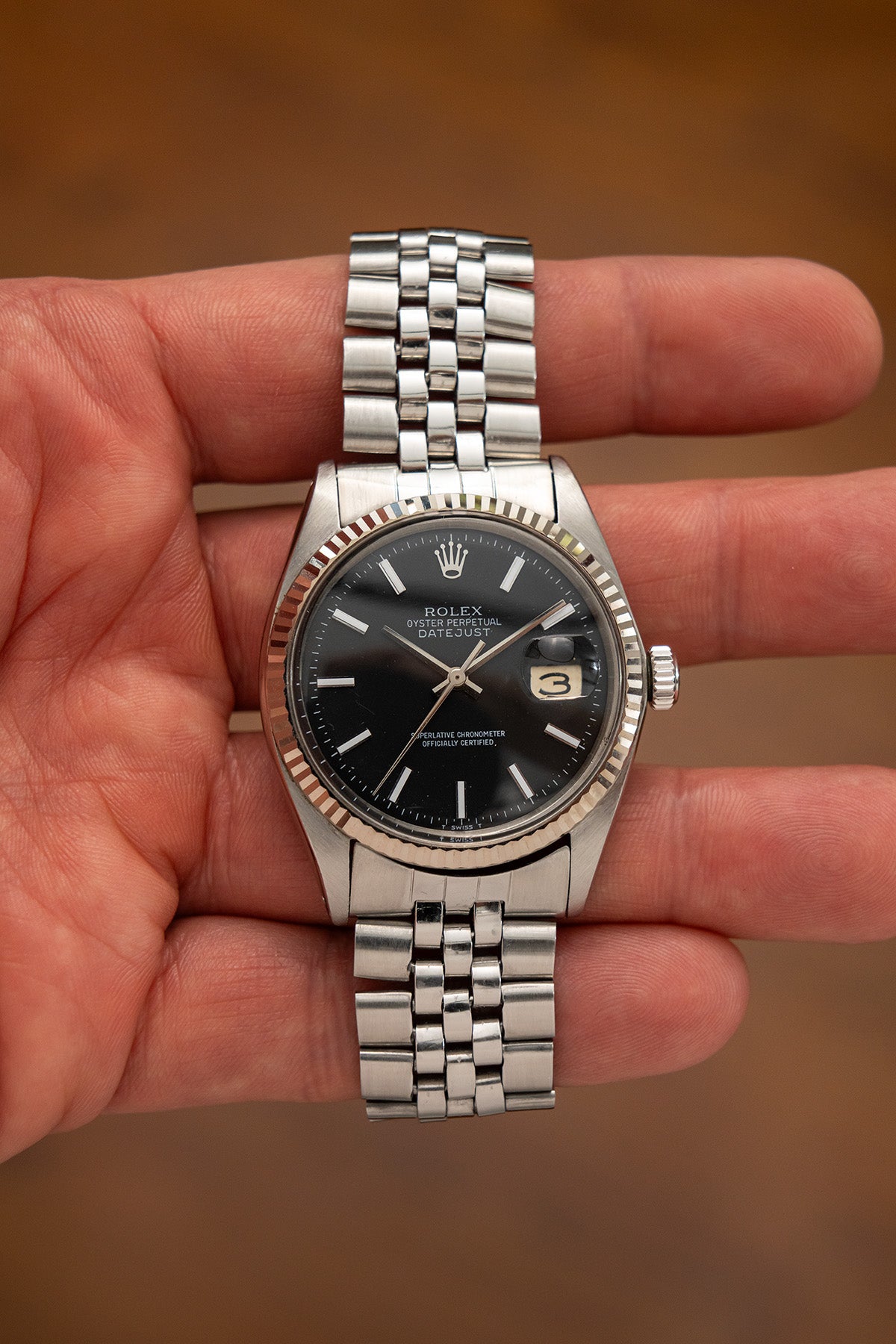 Rolex Datejust 1601 "Black Dial"