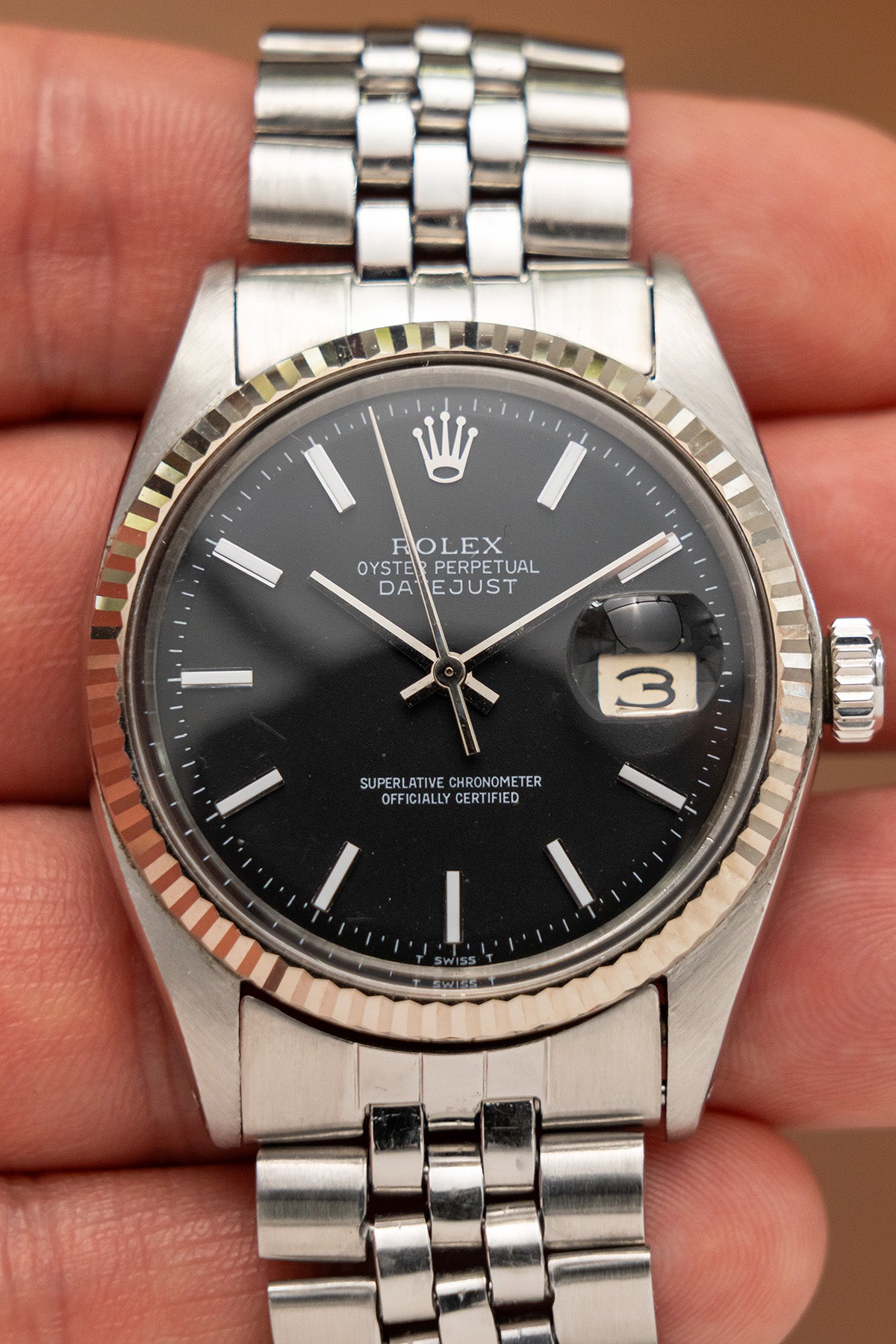 Rolex Datejust 1601 "Black Dial"
