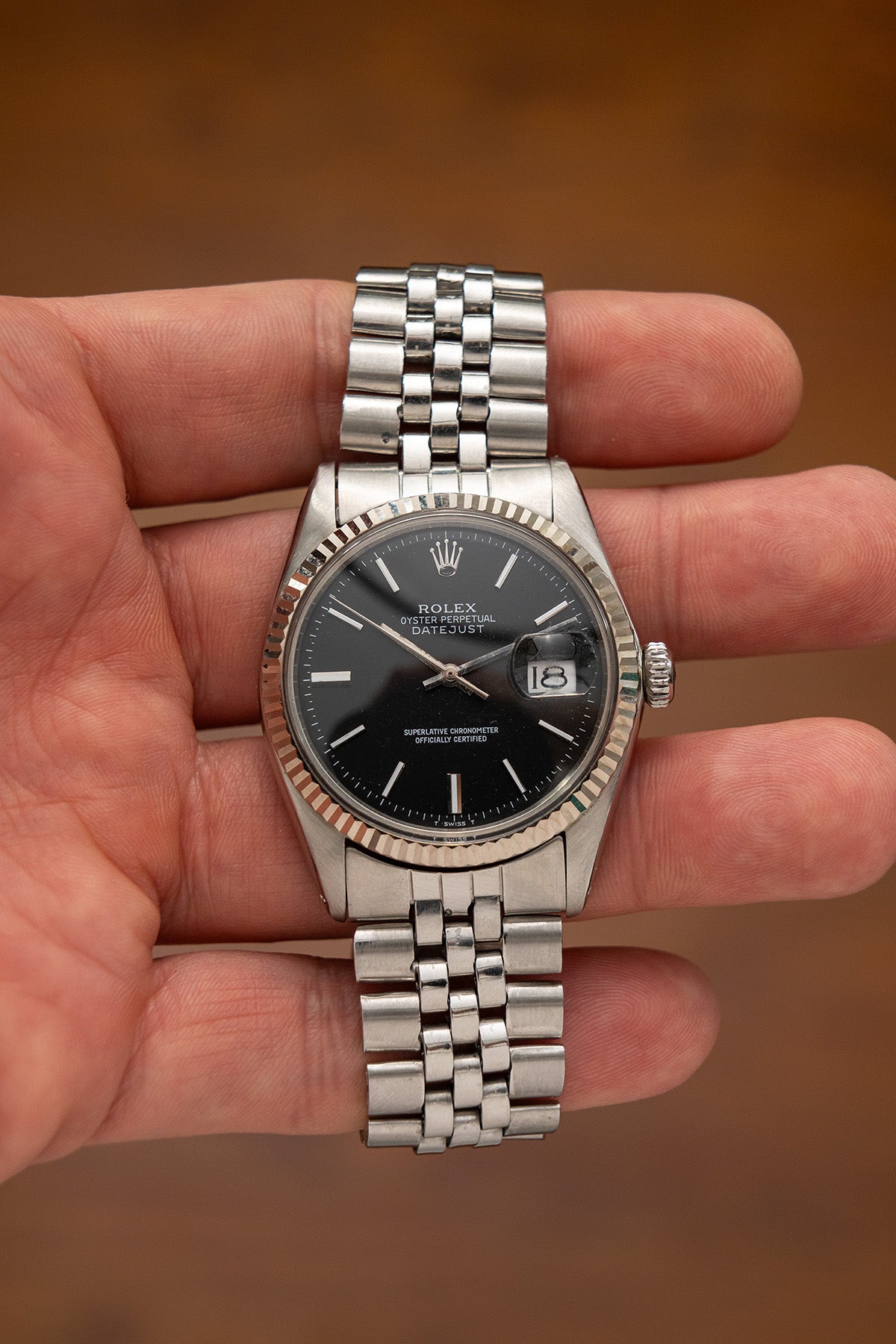 Rolex Datejust 1601 "Black Dial"