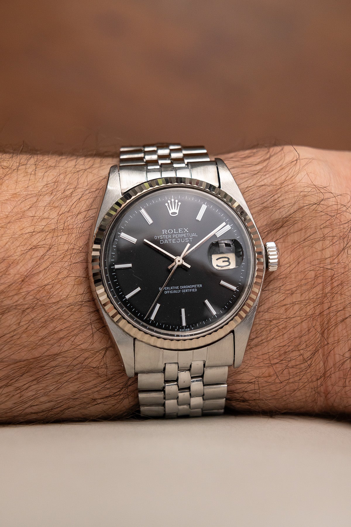 Rolex Datejust 1601 "Black Dial"