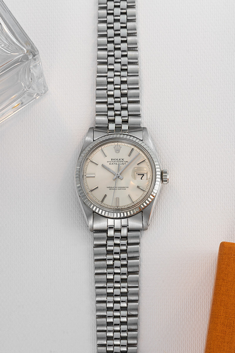 Datejust 36 Jubilee White Gold Bezel 1601