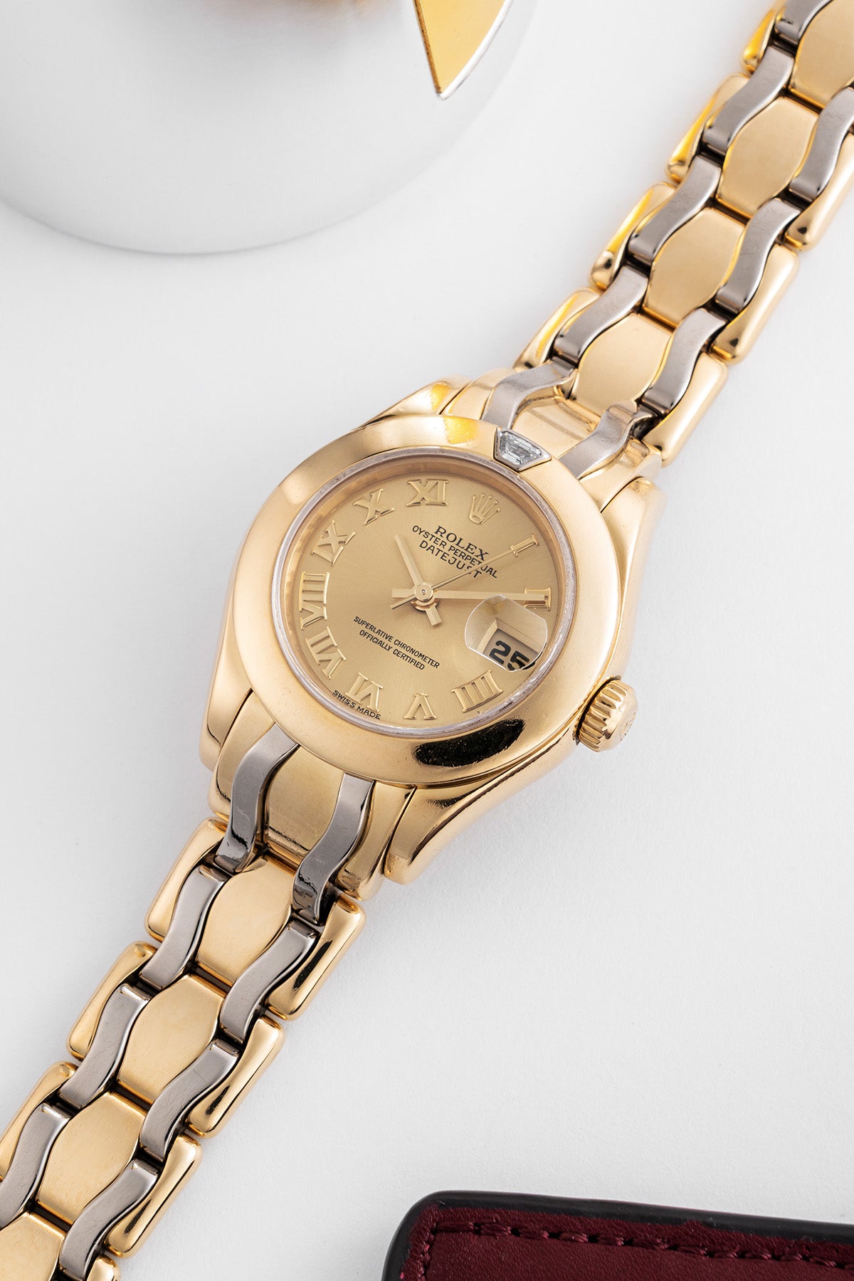 Lady Datejust Pearlmaster 69328 "Gold Dial"