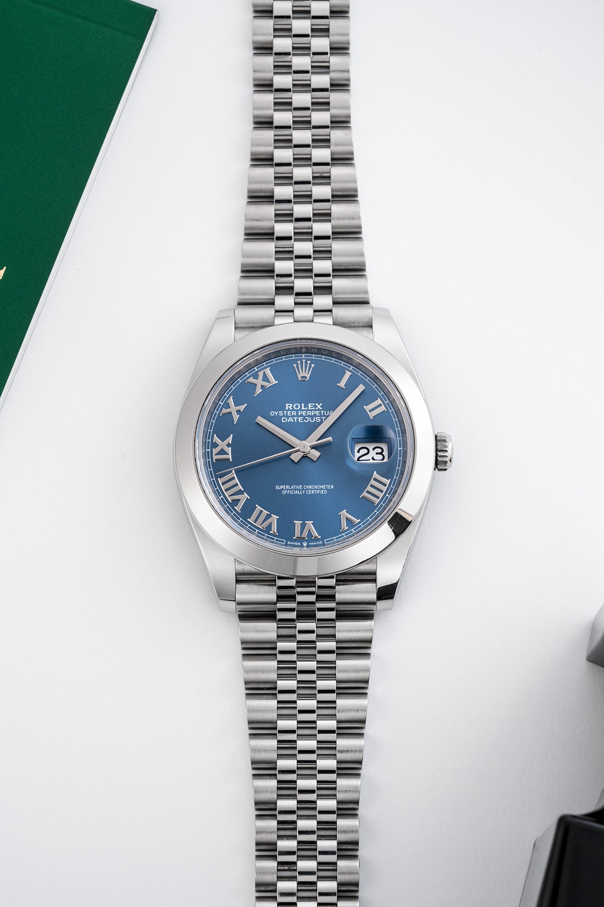 Datejust 126300 "Azzurro Blue Dial"