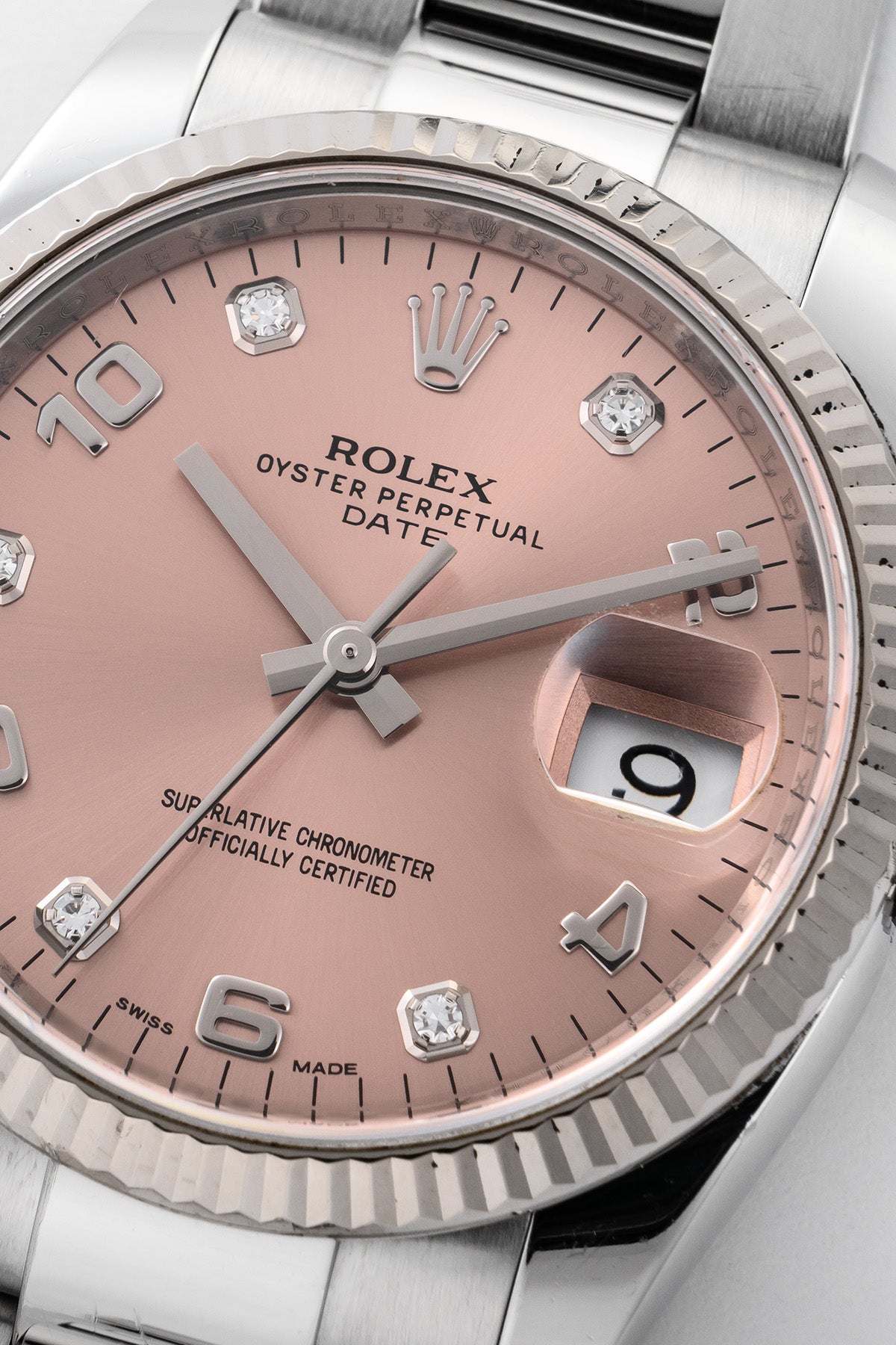 Rolex Oyster Perpetual 115234 "Salmon Dial"