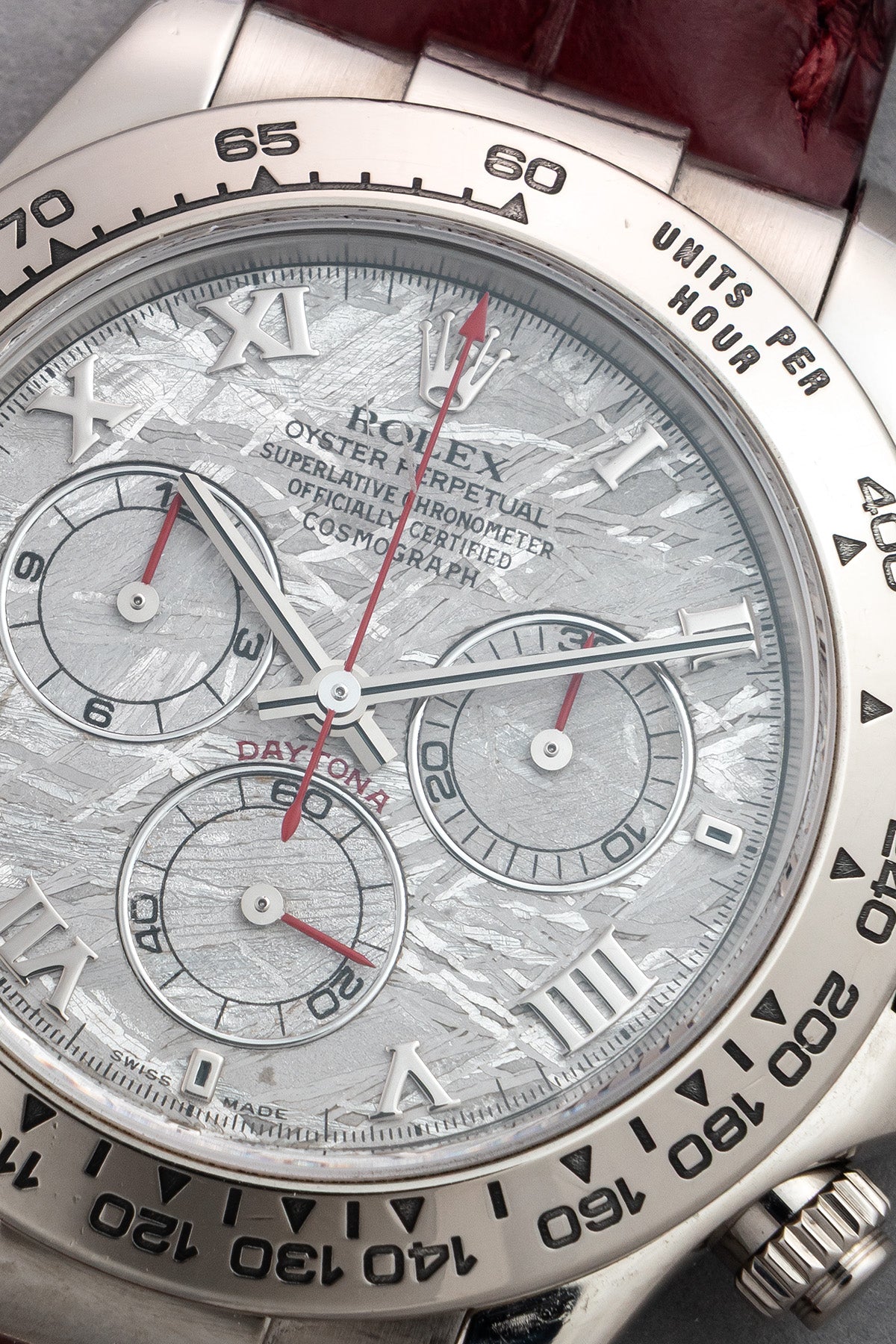Daytona 116519 "Meteorite Dial"
