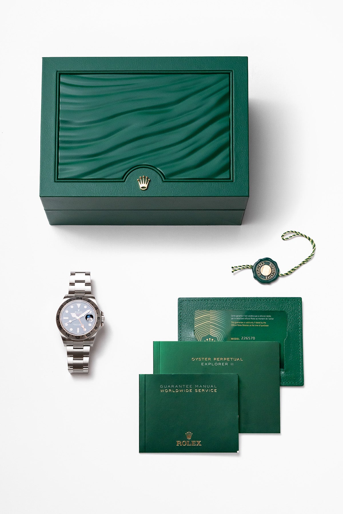 Rolex Explorer II 226570 "Black Dial"