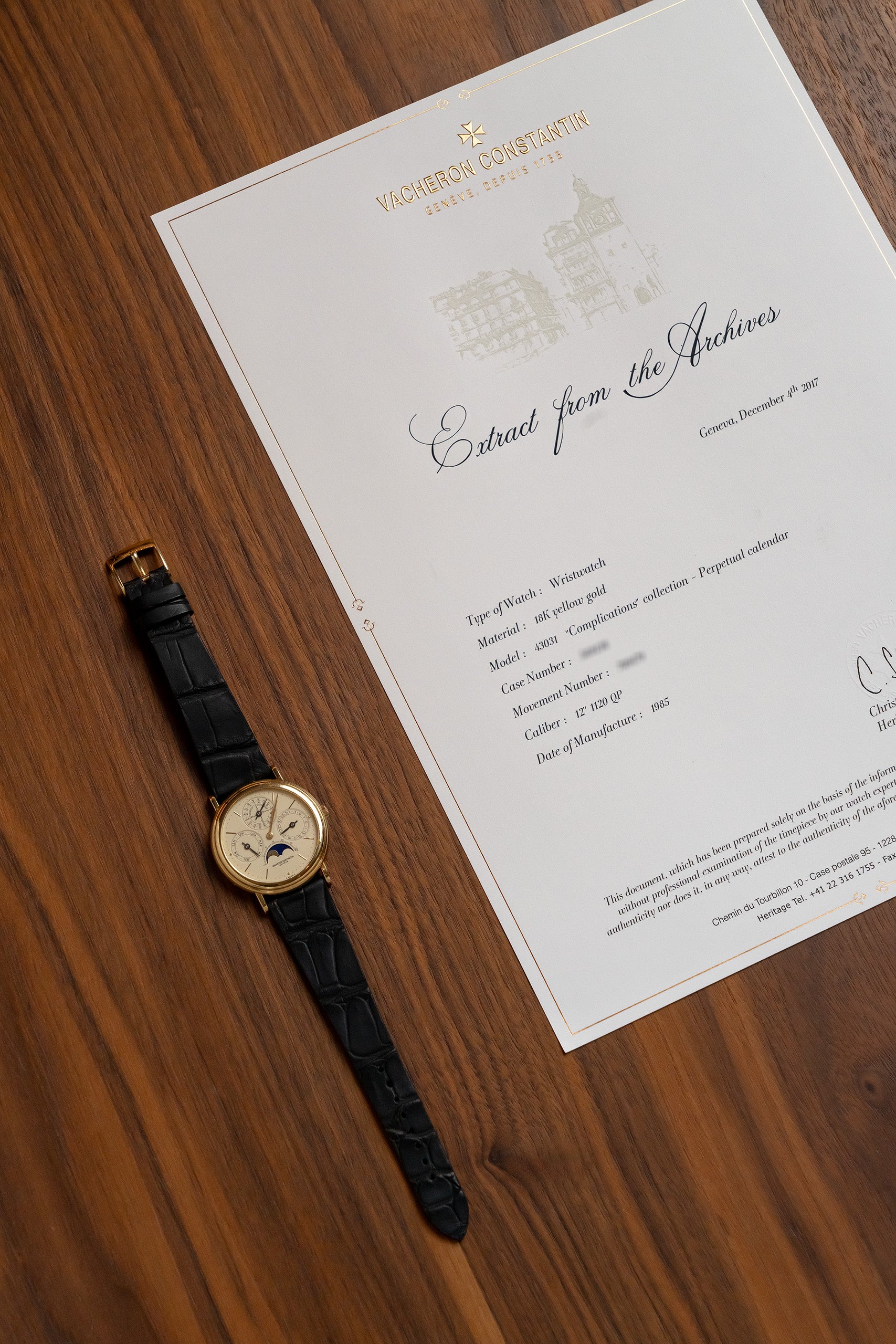 Vacheron Constantin Perpetual Calendar 43031