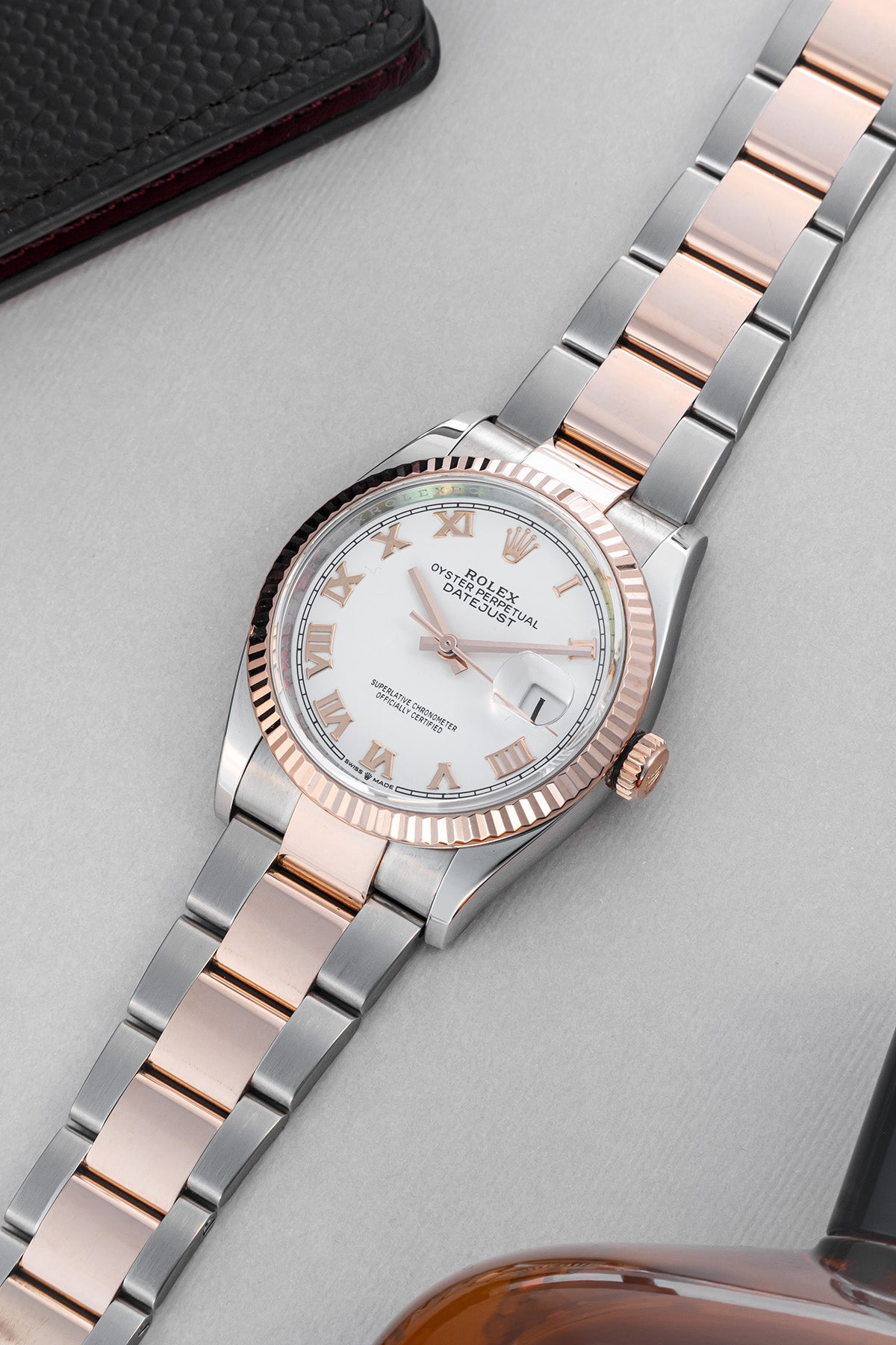 Datejust 126231 "Roman Dial" Everose