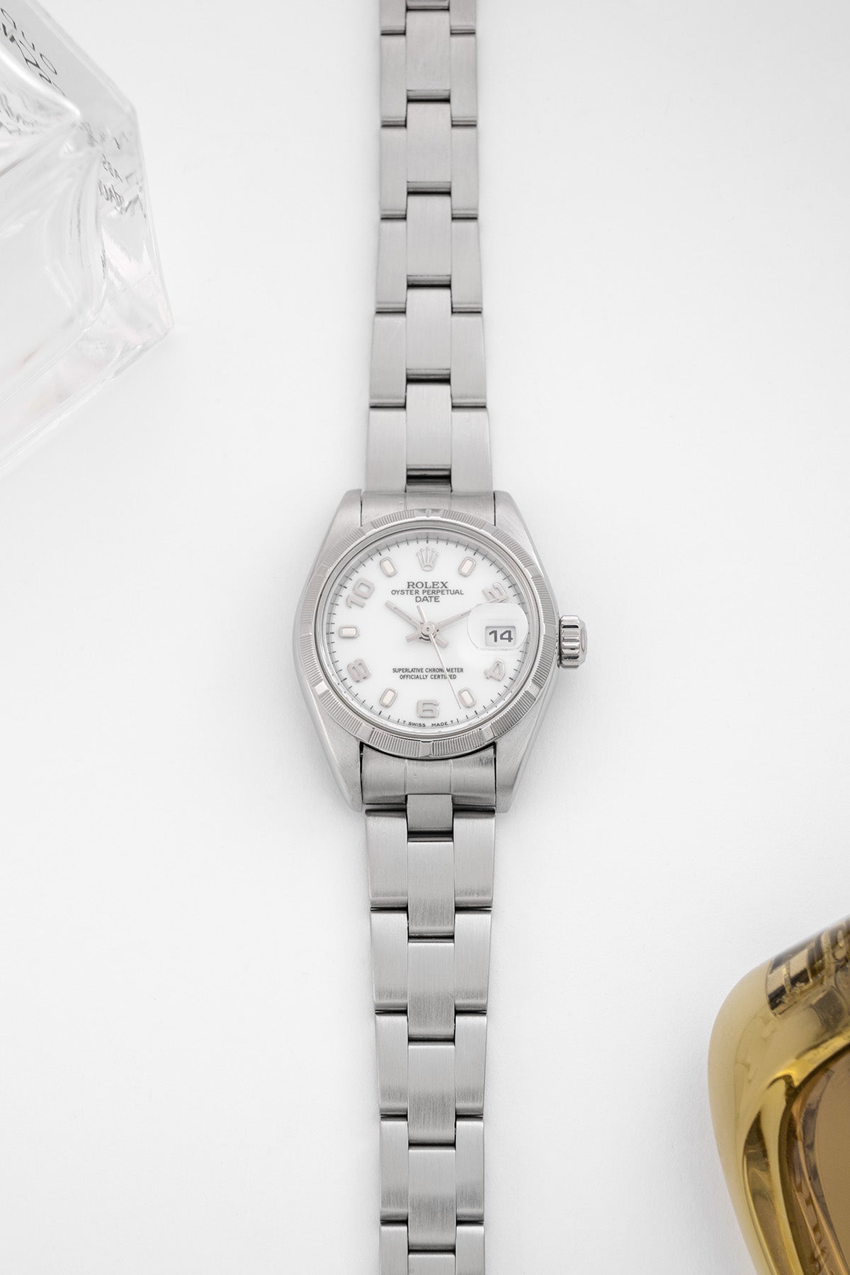 79190 Oyster Perpetual Lady Date 2000 "White Dial"
