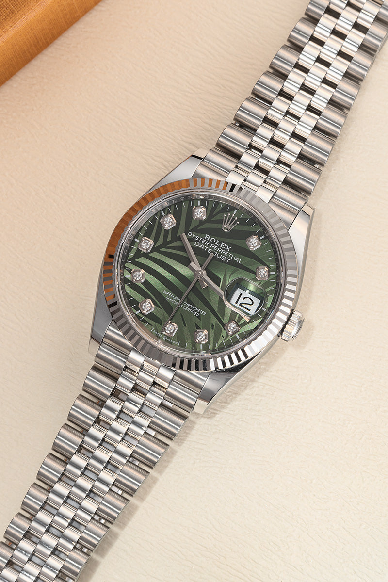Datejust 126234 "Diamonds Palm Dial"