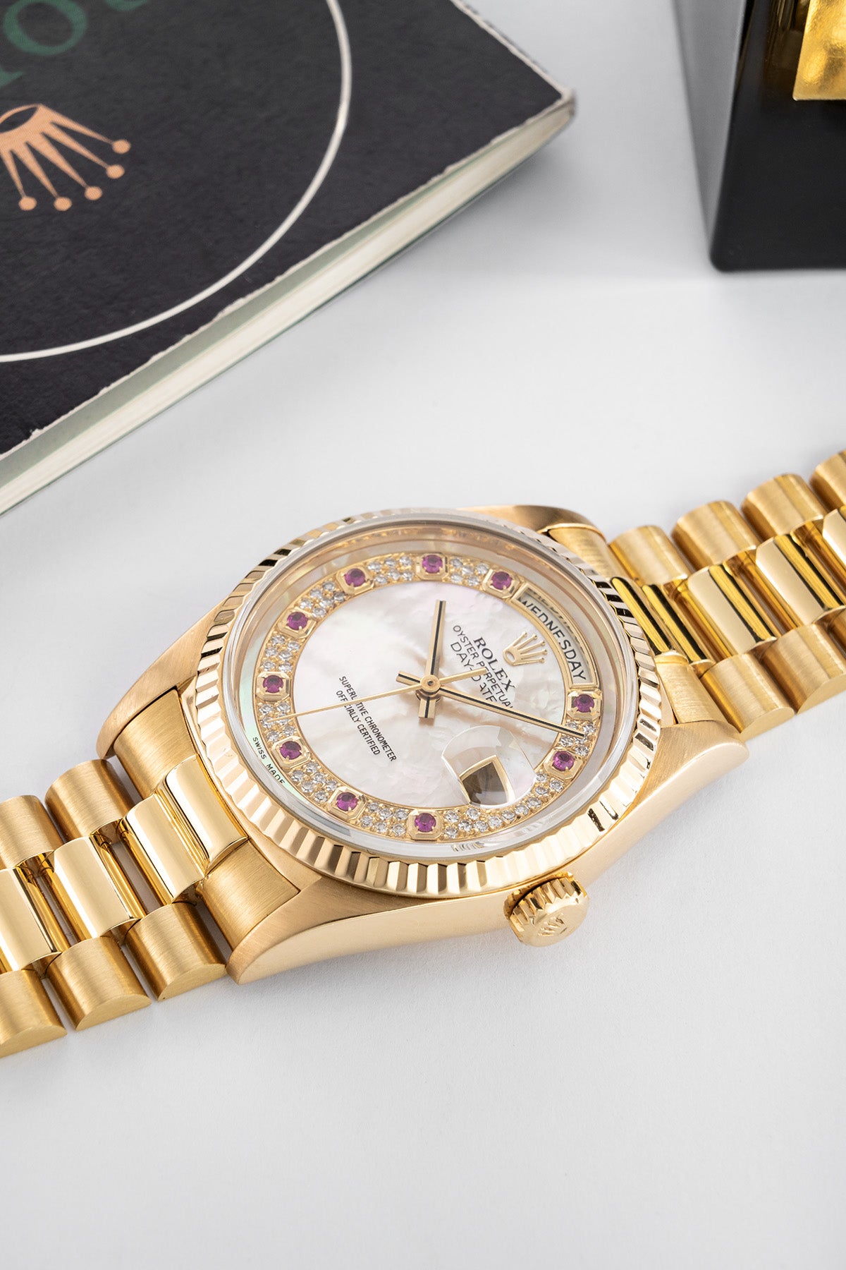 Day-Date 18238 "MOP Myriad Ruby Dial"