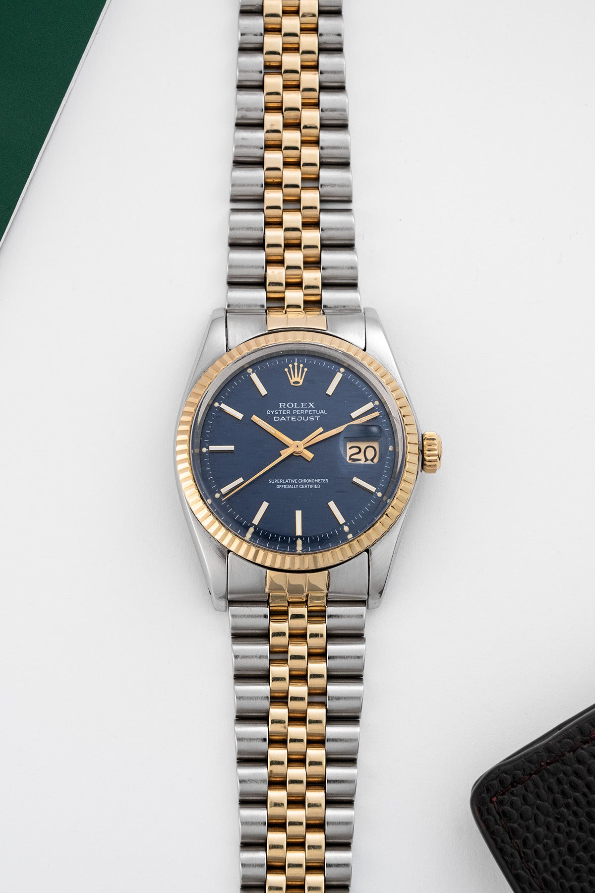 Rolex Datejust 1601 "Blue Motif Dial"