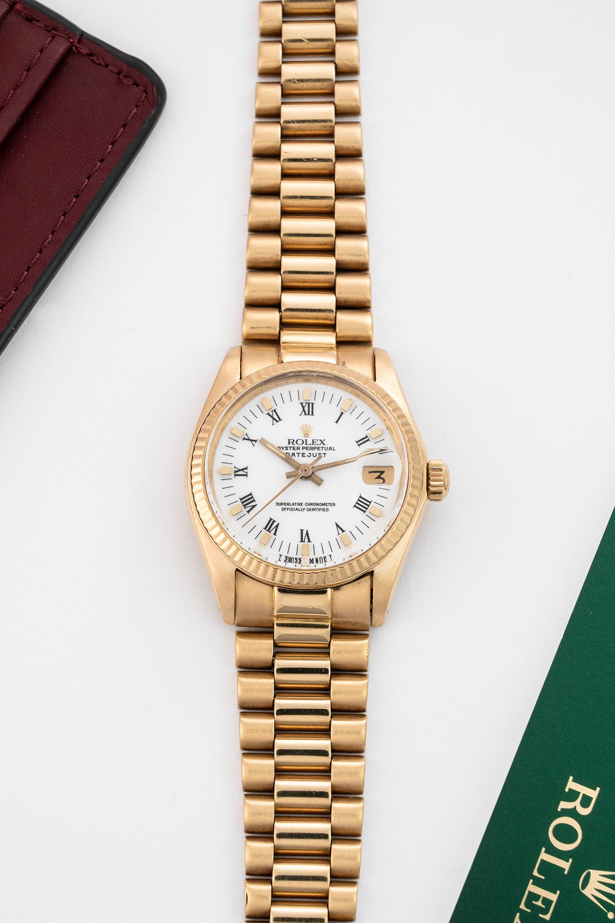 Rolex Datejust 6827 "White Roman"