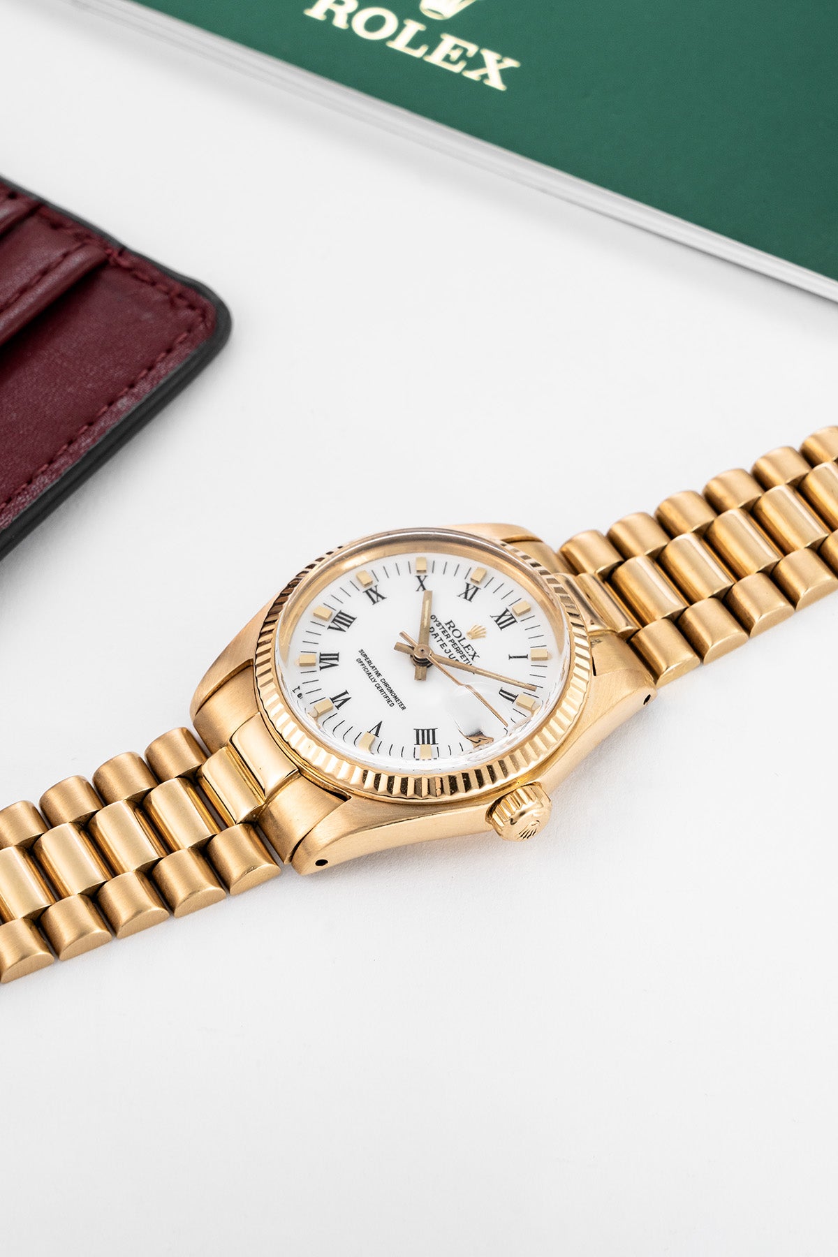 Rolex Datejust 6827 "White Roman"