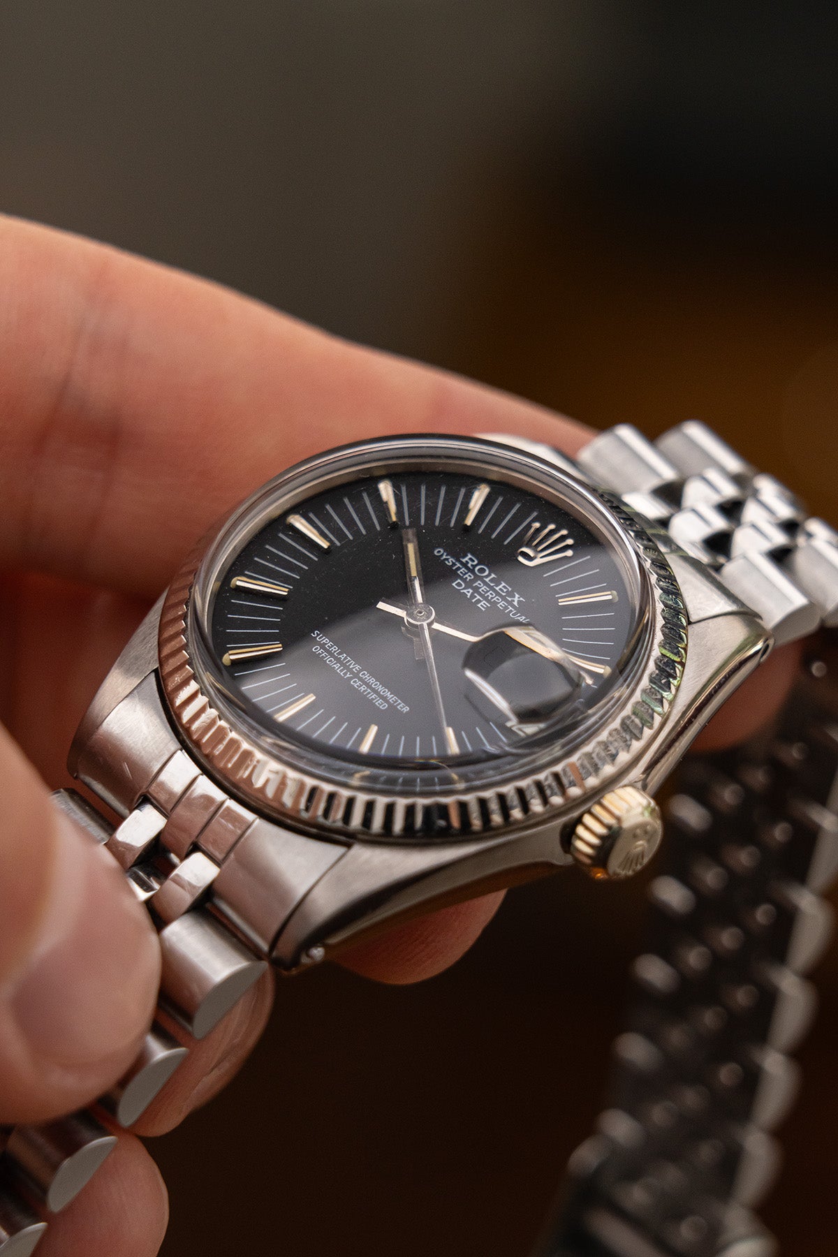Rolex Datejust 6827 "White Gold"