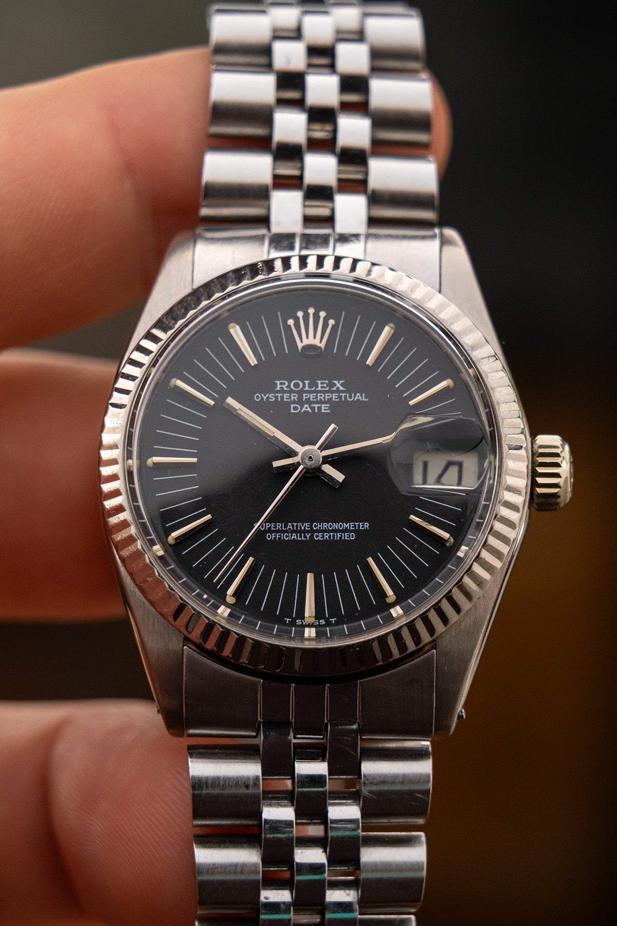 Rolex Datejust 6827 "White Gold"