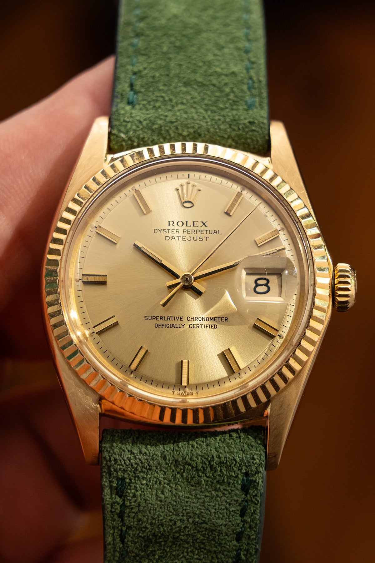 Rolex Datejust 1601 "Yellow Gold"