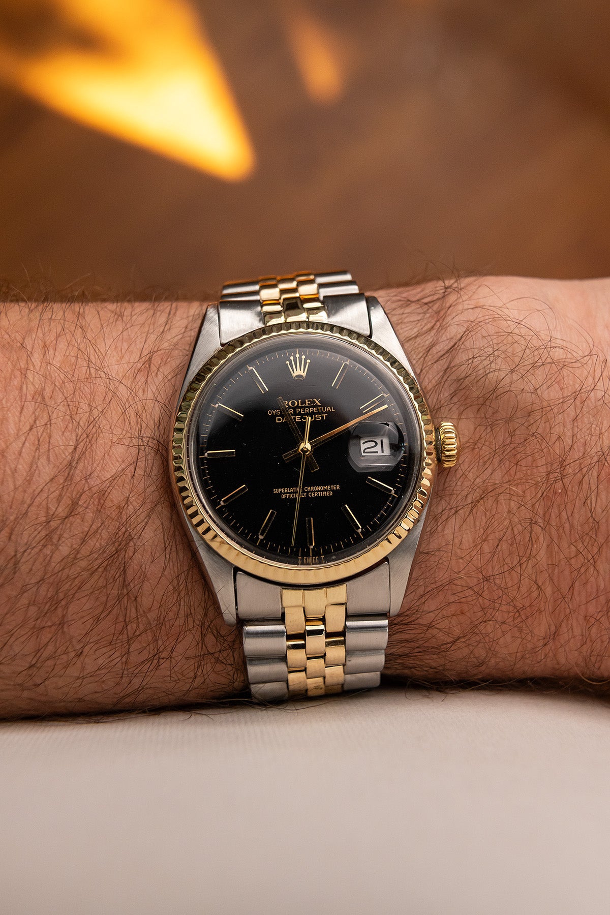 Rolex Datejust 1601 "Black Dial"