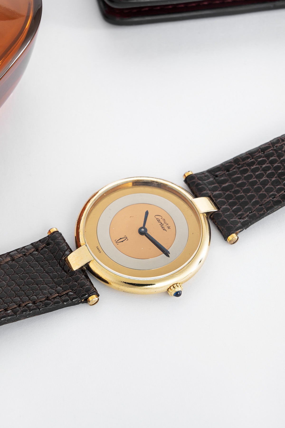 Must De Cartier Vendome 17 "Tridor Dial"