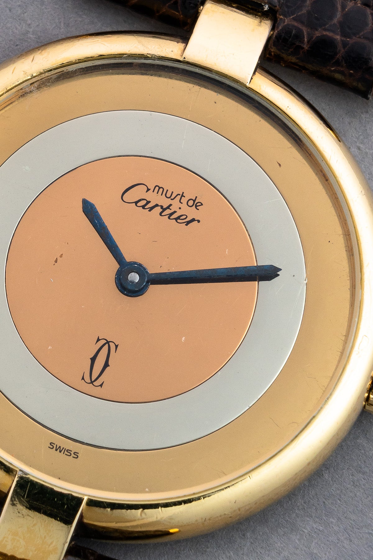 Must De Cartier Vendome 17 "Tridor Dial"