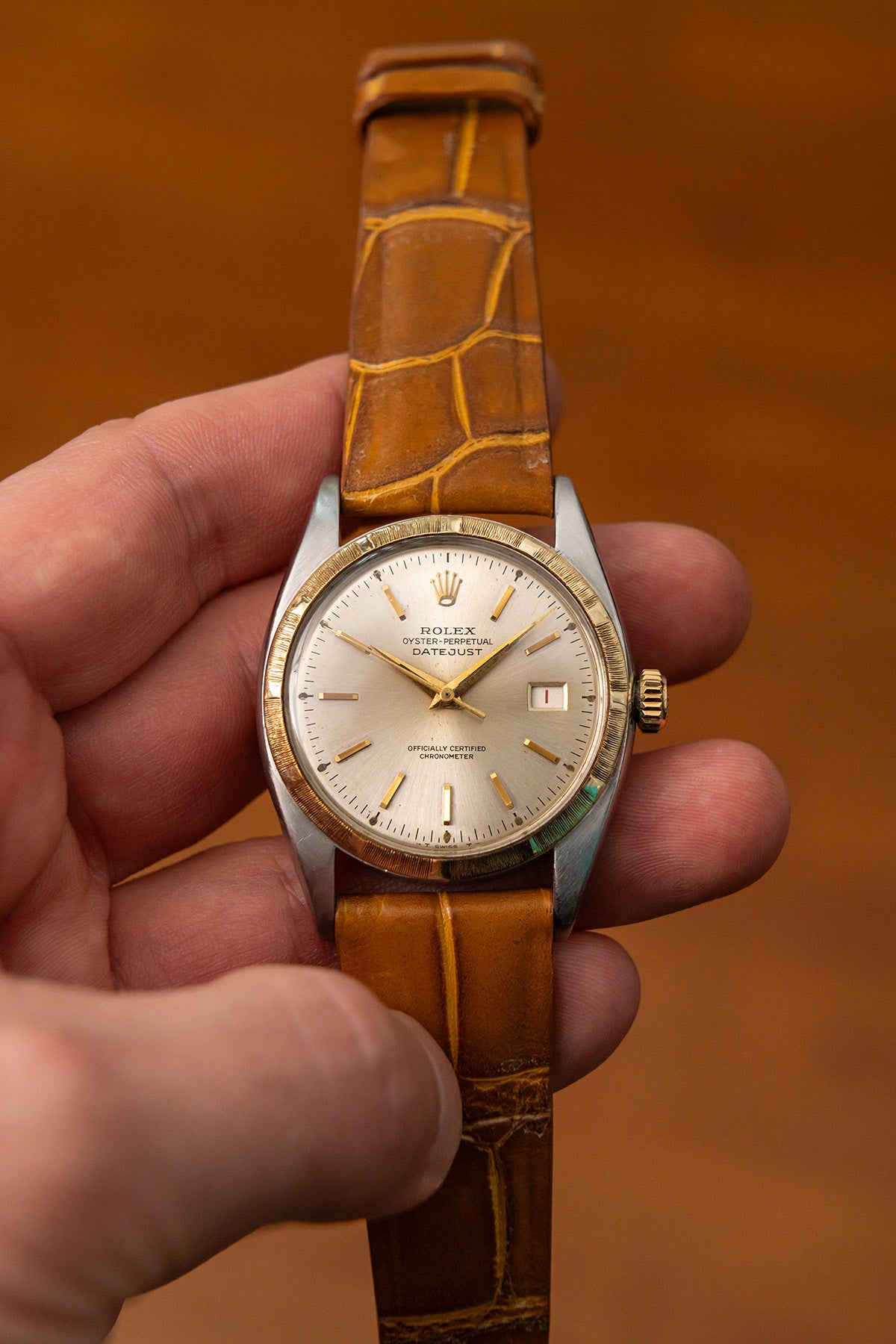 Rolex Datejust 6105 "Champagne Dial"