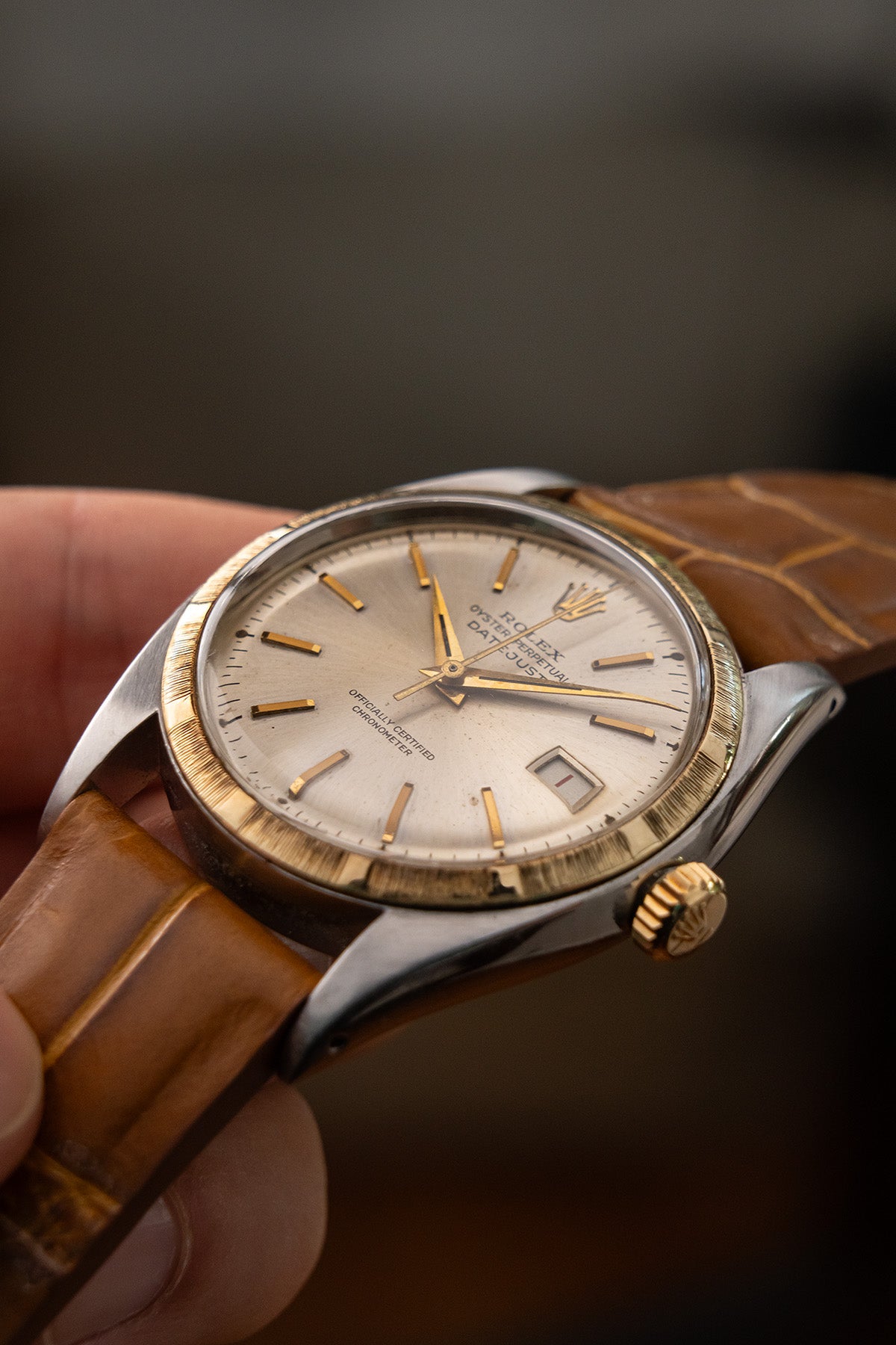 Rolex Datejust 6105 "Champagne Dial"