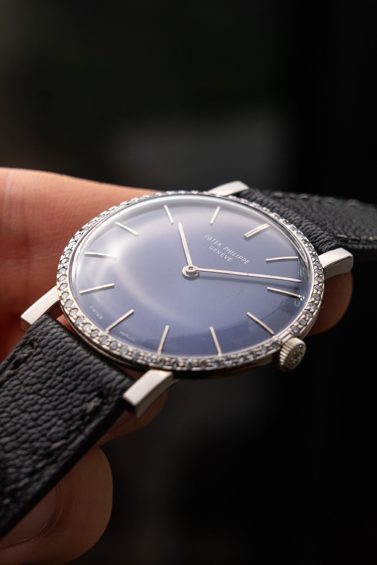 Patek Philippe Calatrava 3537 "Blue Dial"