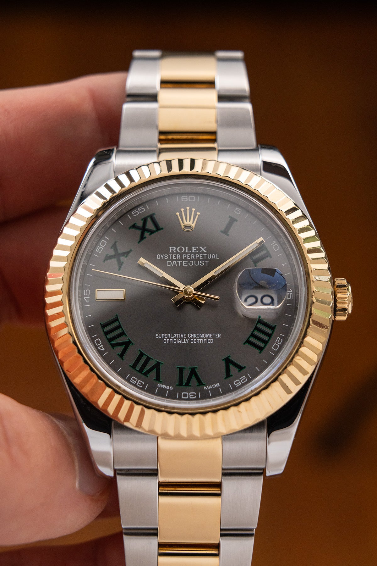 Rolex Datejust 116333 "Wimbledon"