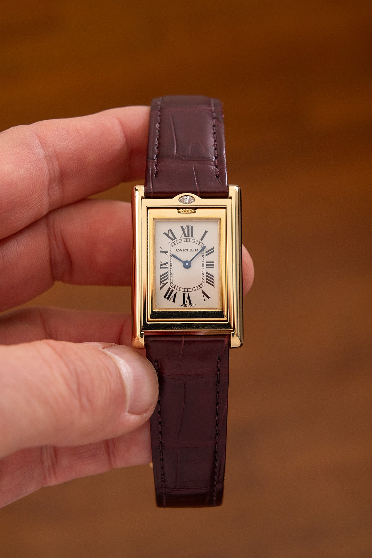 Cartier Tank Basculante 2506 "Factory Diamonds"