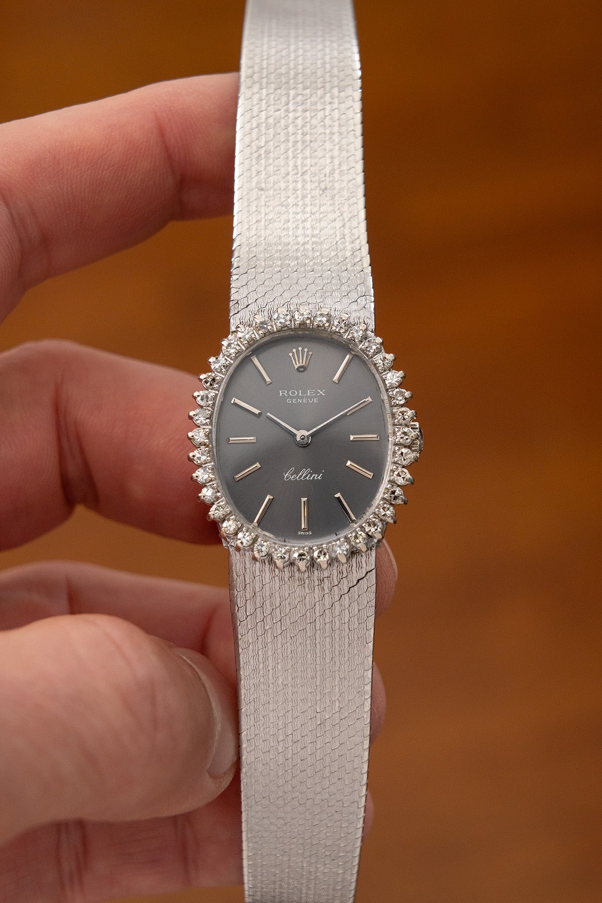 Rolex Cellini 3803 "Factory Diamonds"