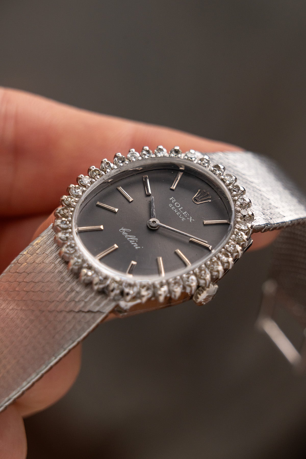 Rolex Cellini 3803 "Factory Diamonds"