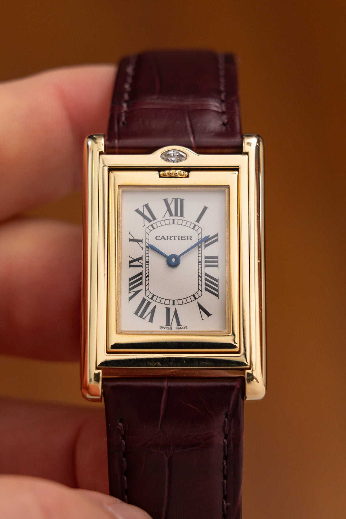 Cartier Tank Basculante 2506 "Factory Diamonds"