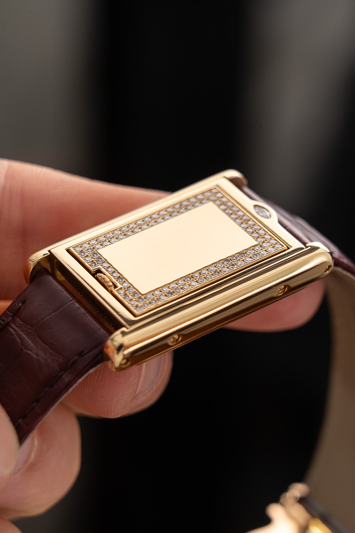 Cartier Tank Basculante 2506 "Factory Diamonds"