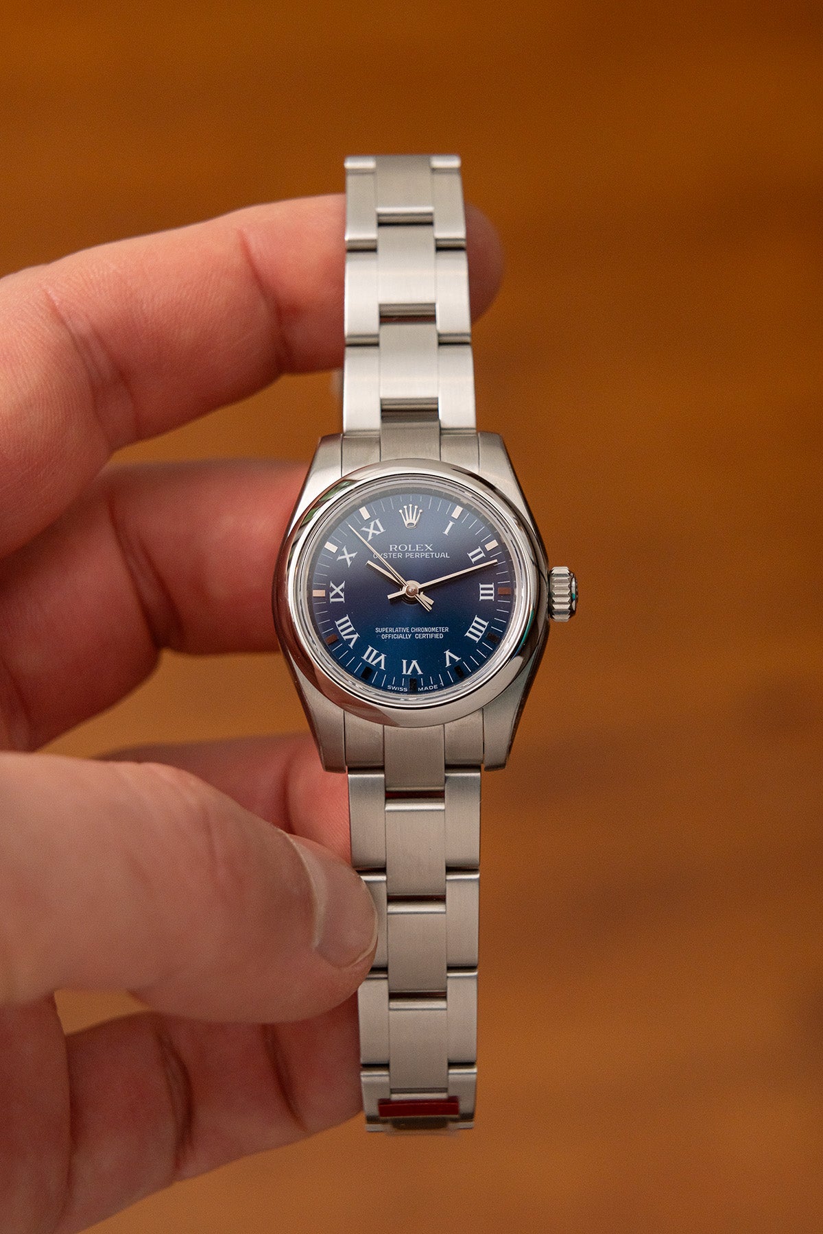 Rolex Oyster Perpetual 176200 "Blue Dial"