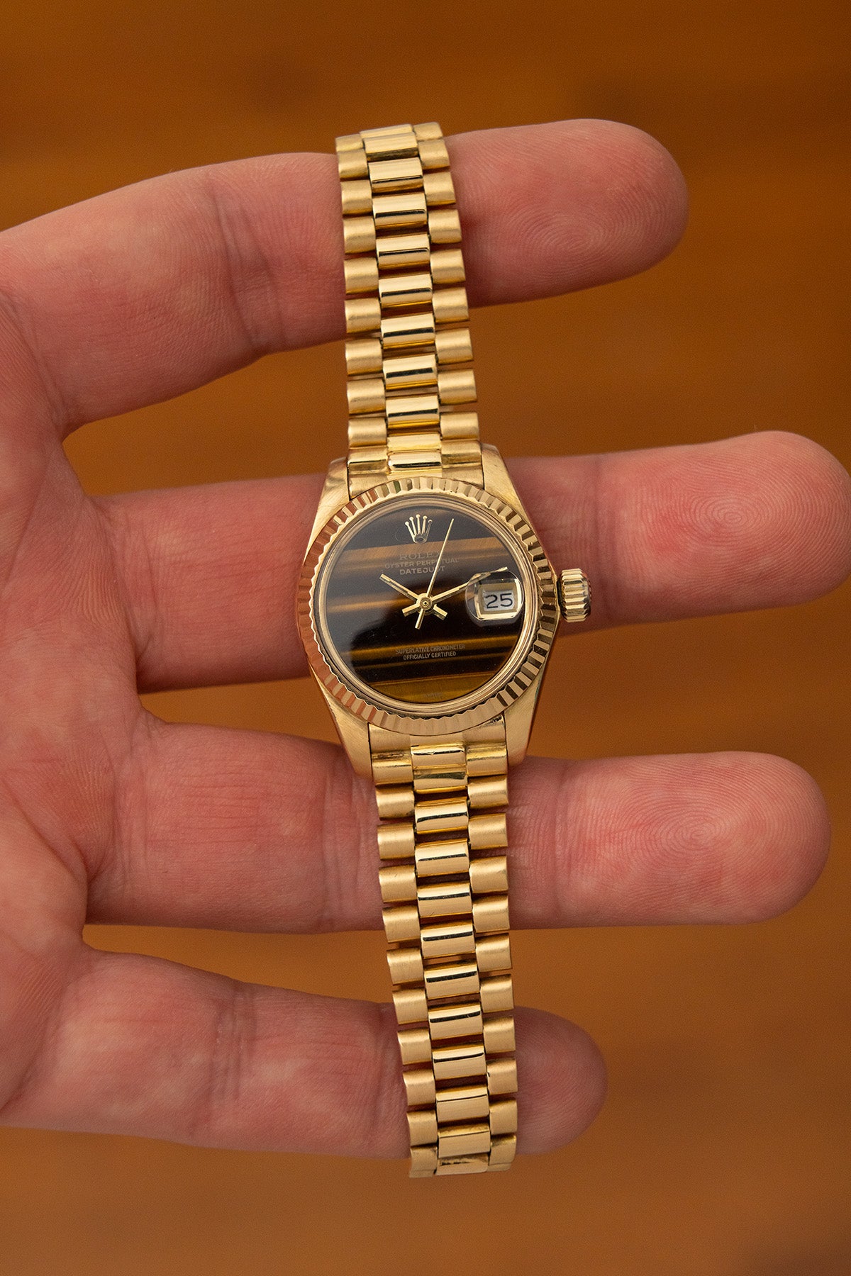 Rolex Lady Datejust 6916 "Tiger Eye Dial"