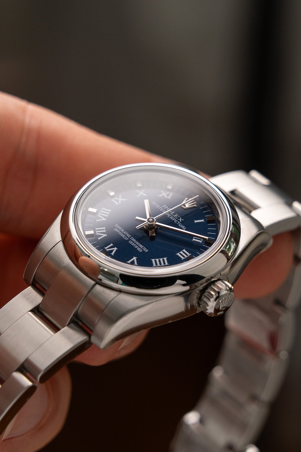 Rolex Oyster Perpetual 176200 "Blue Dial"