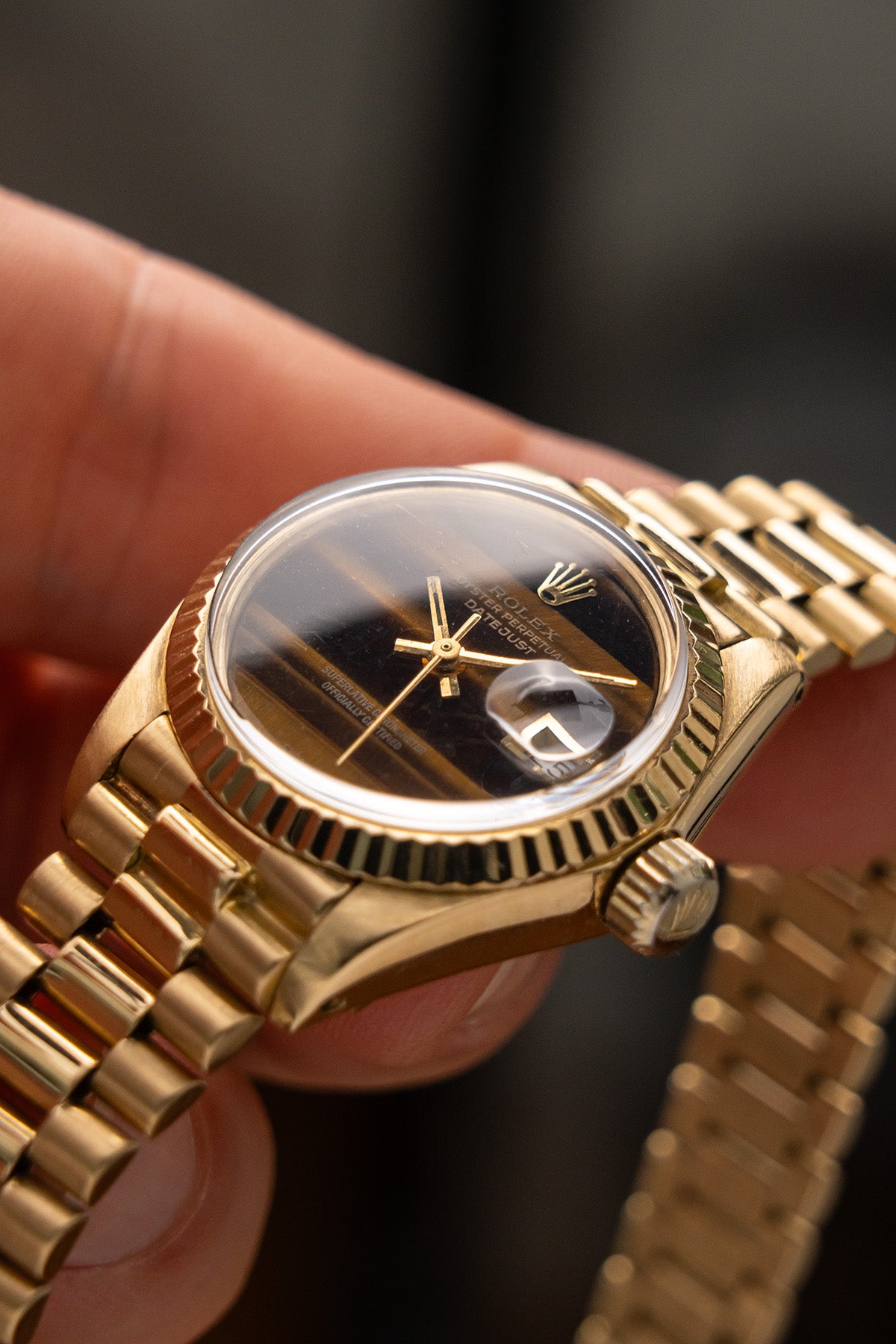 Rolex Lady Datejust 6916 "Tiger Eye Dial"