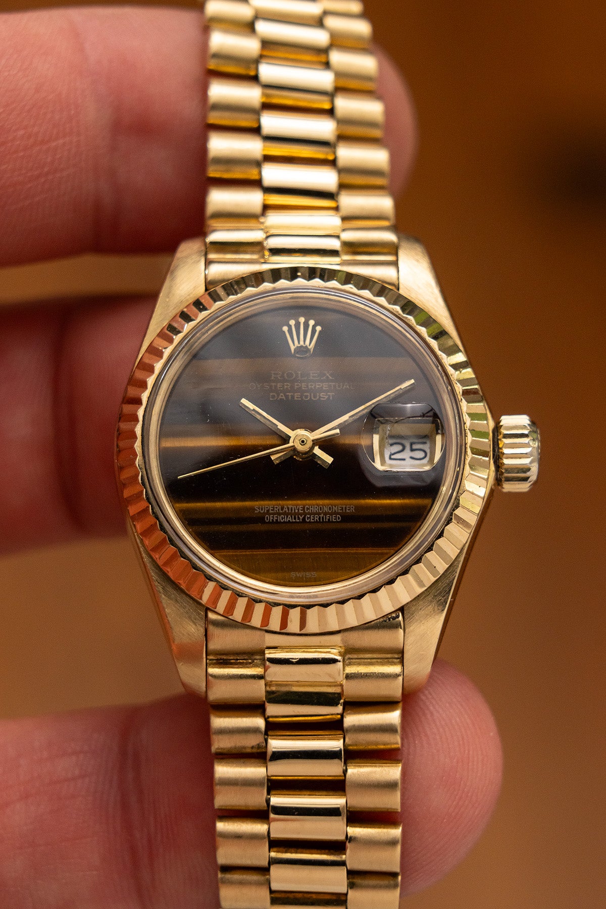 Rolex Lady Datejust 6916 "Tiger Eye Dial"