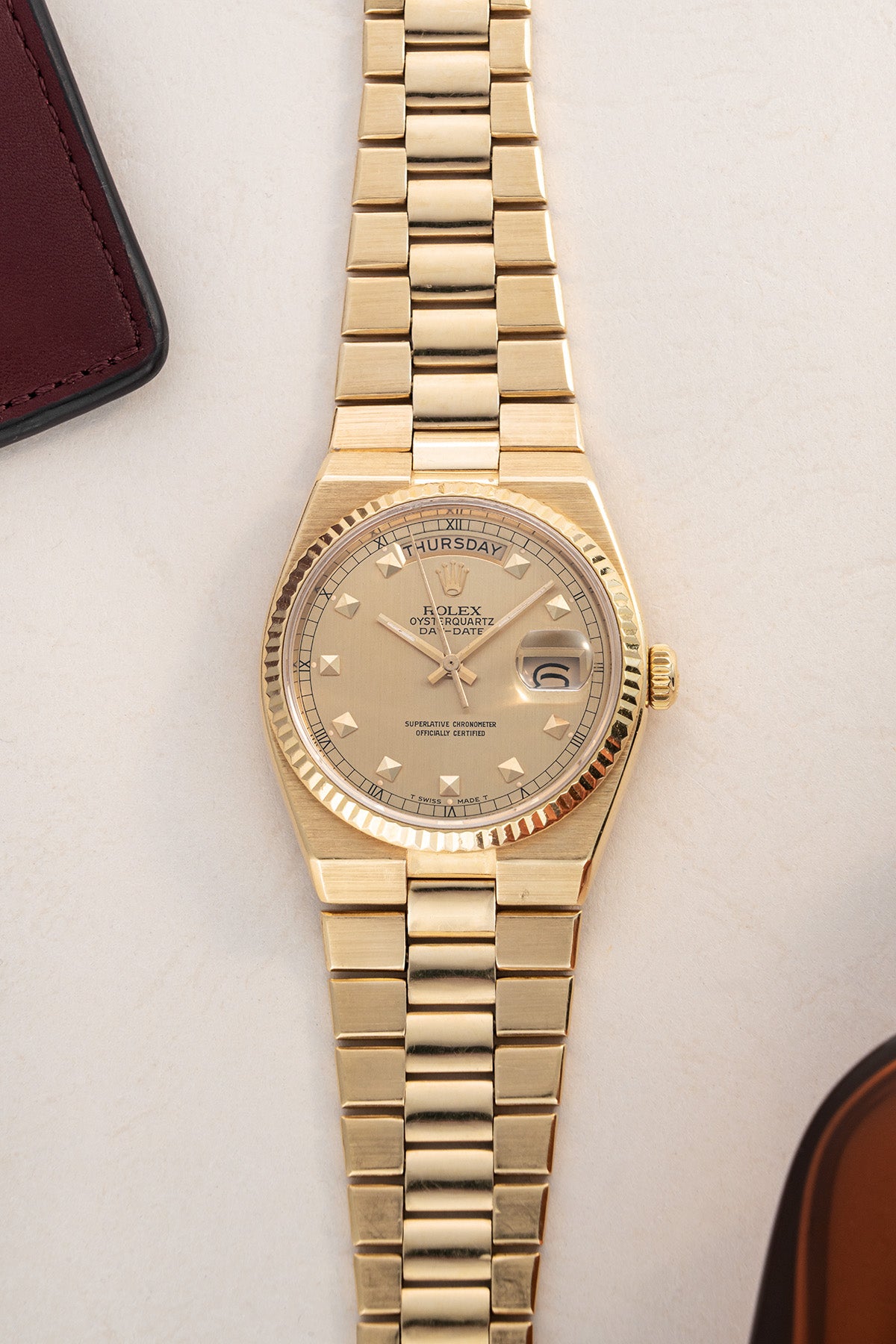 Oysterquartz 36 Day-Date 19018