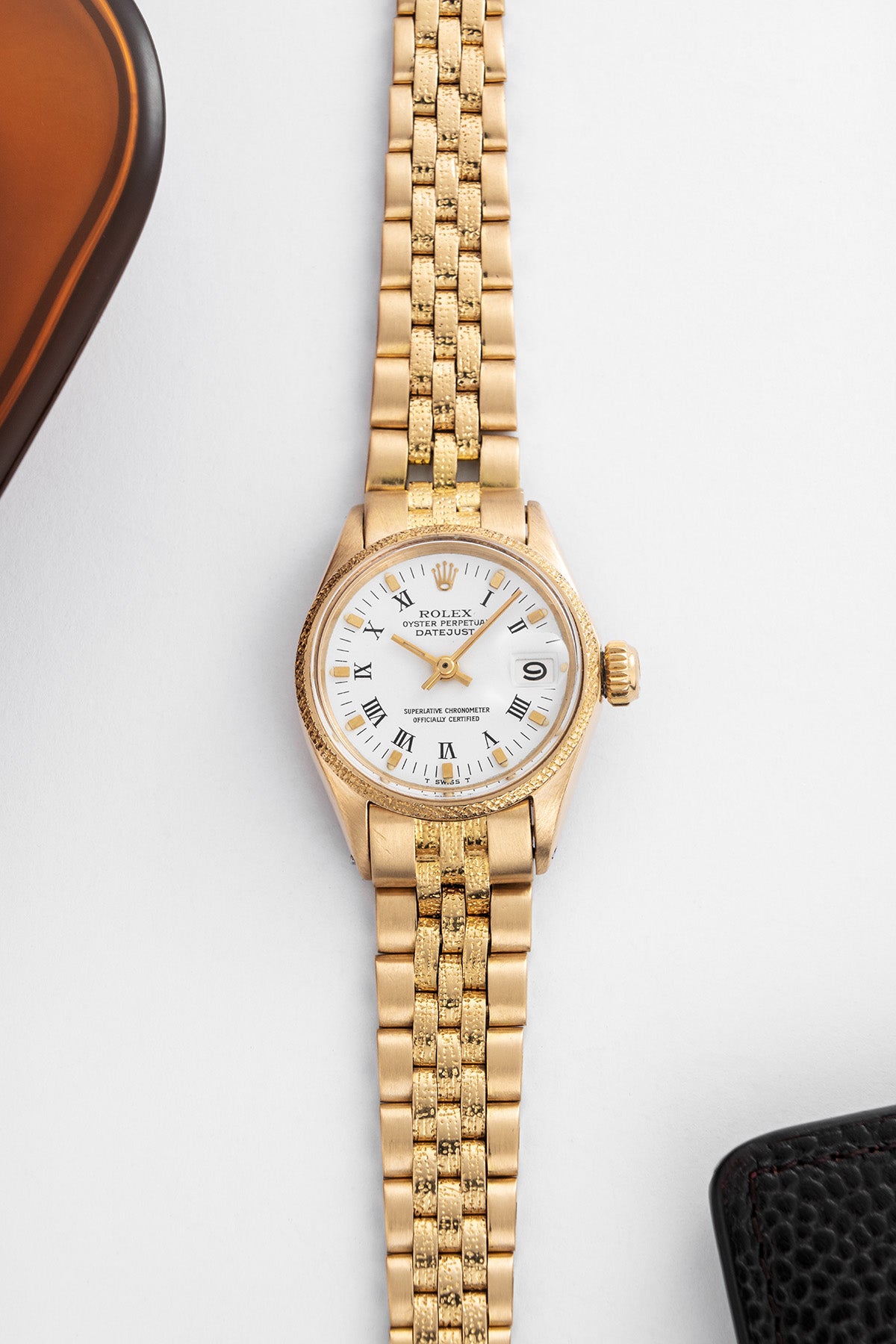 Lady Datejust 6701 "White Roman"