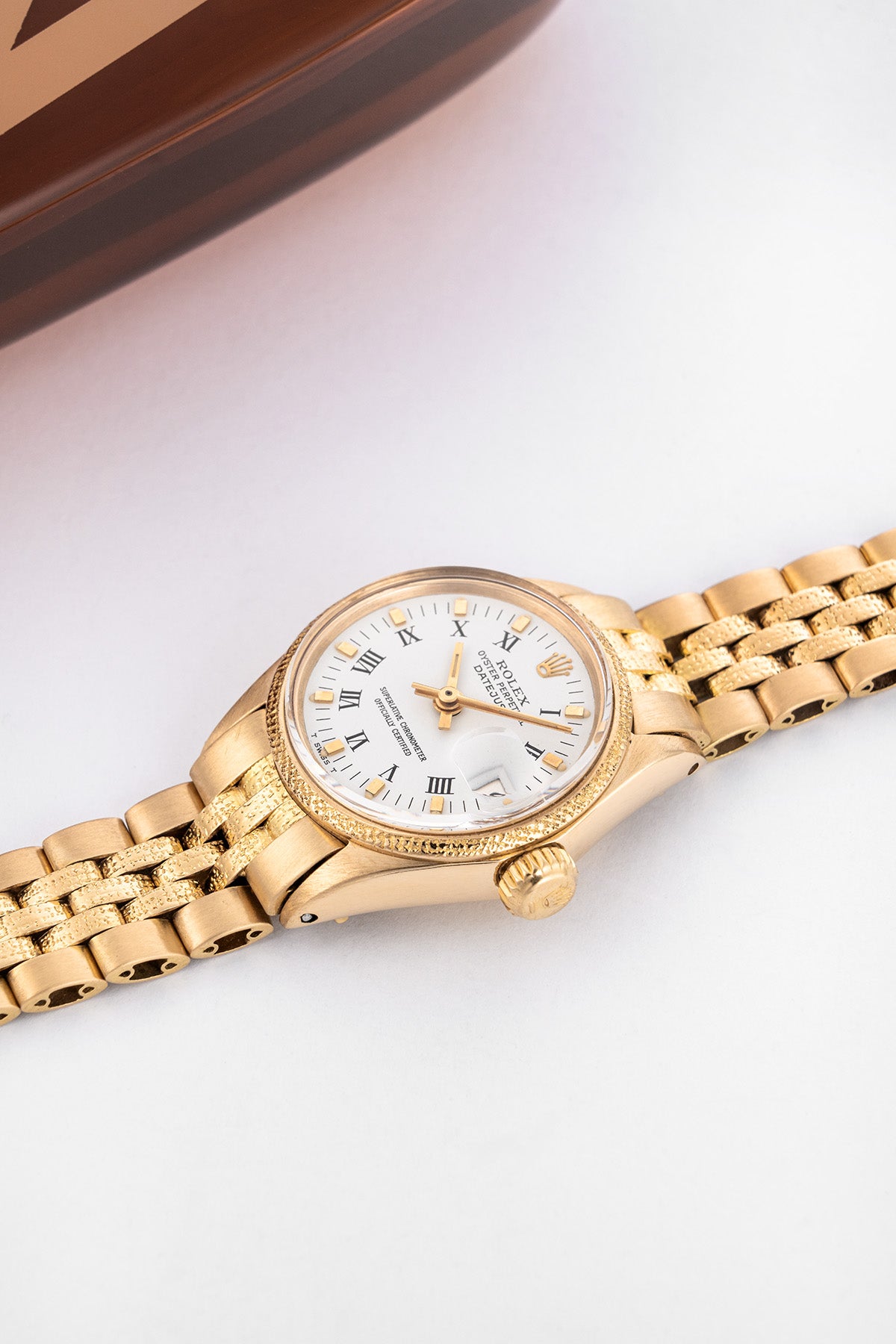 Lady Datejust 6701 "White Roman"