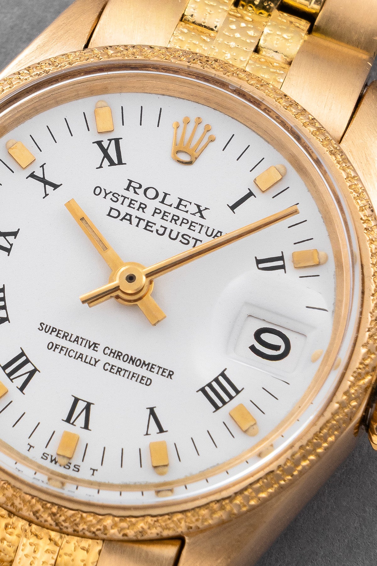 Lady Datejust 6701 "White Roman"