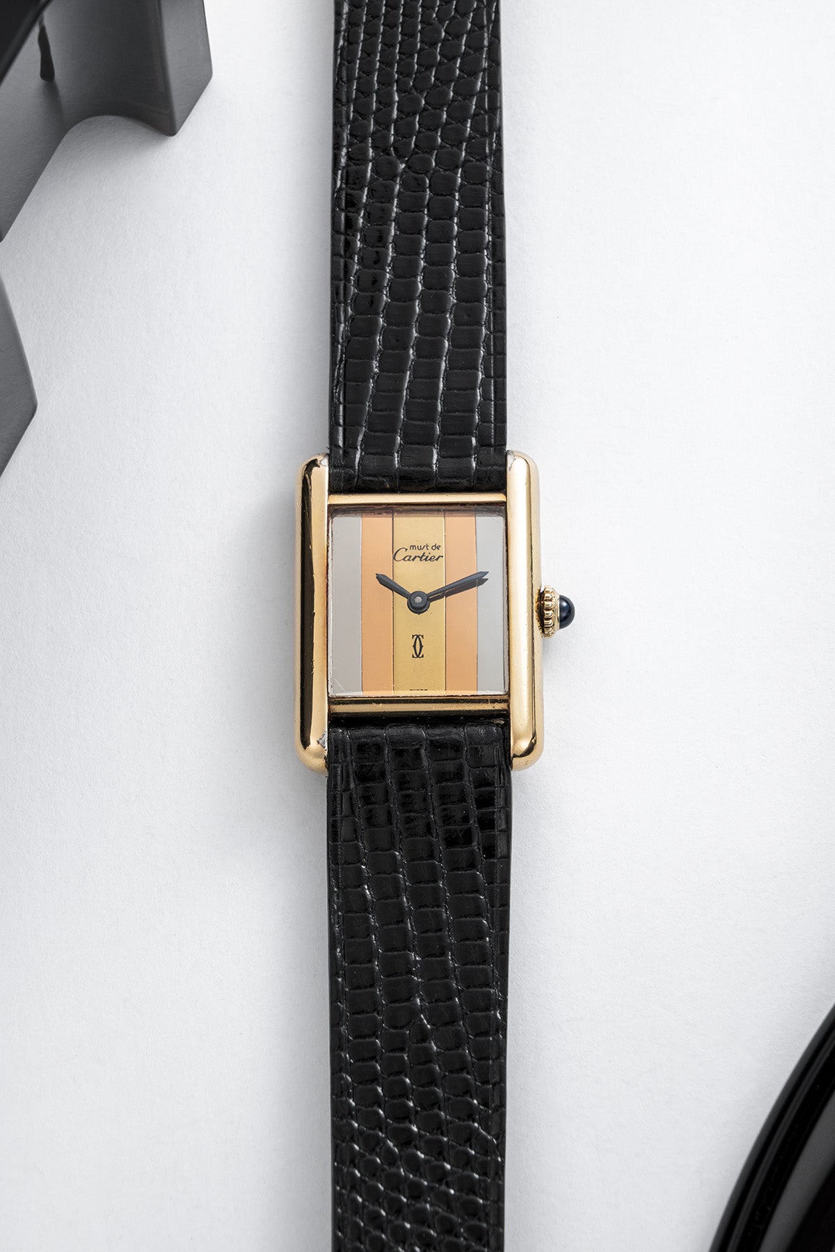 Must De Cartier Tank "Tridor Dial"