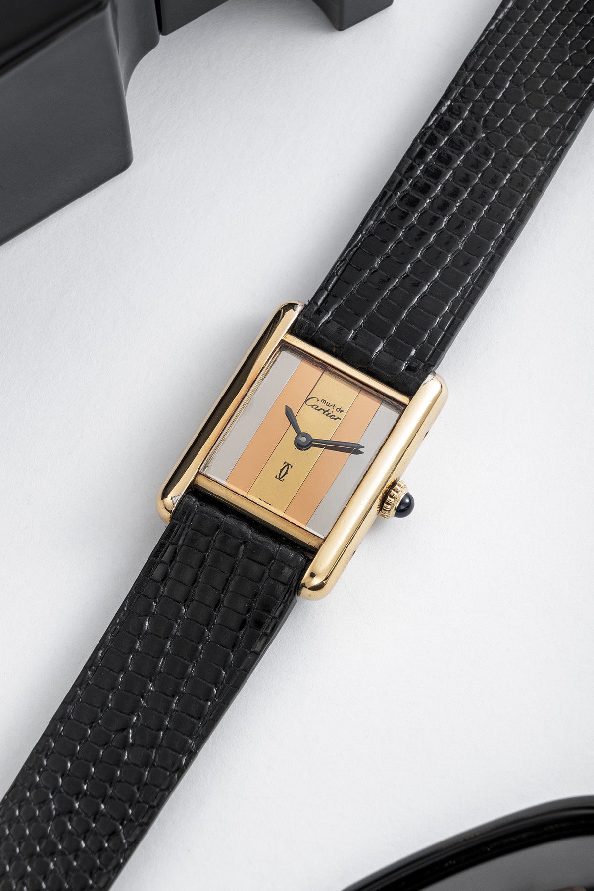 Must De Cartier Tank "Tridor Dial"