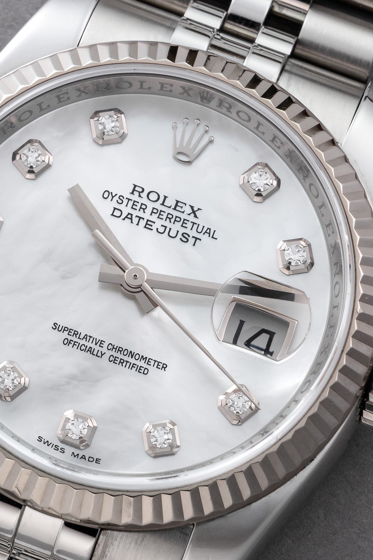 Datejust 116234 "Mother of Pearl Dial"
